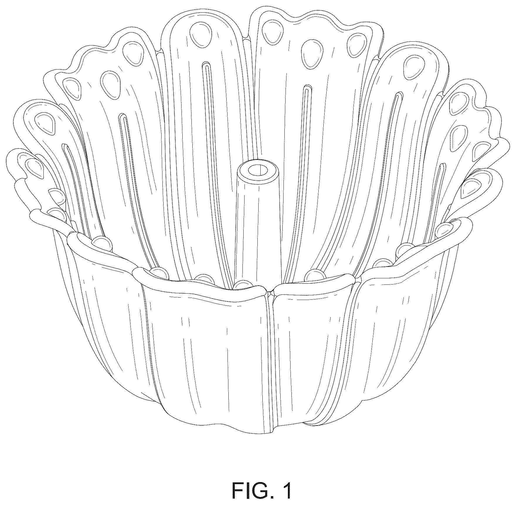 Patent USD1045244 Figure 1 – Ant moat cup