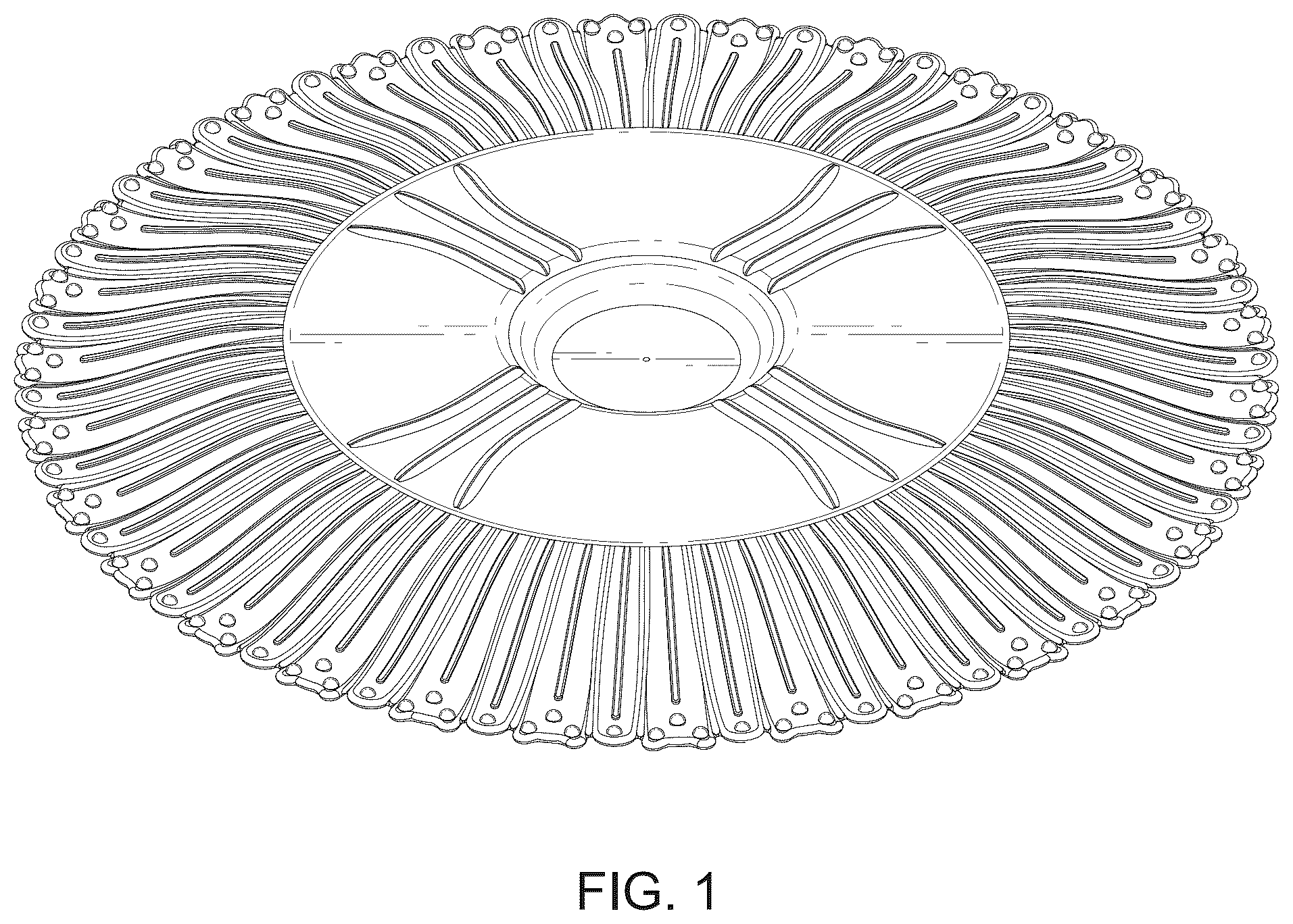 Patent USD1045245 Figure 1 – Bird feeder cover
