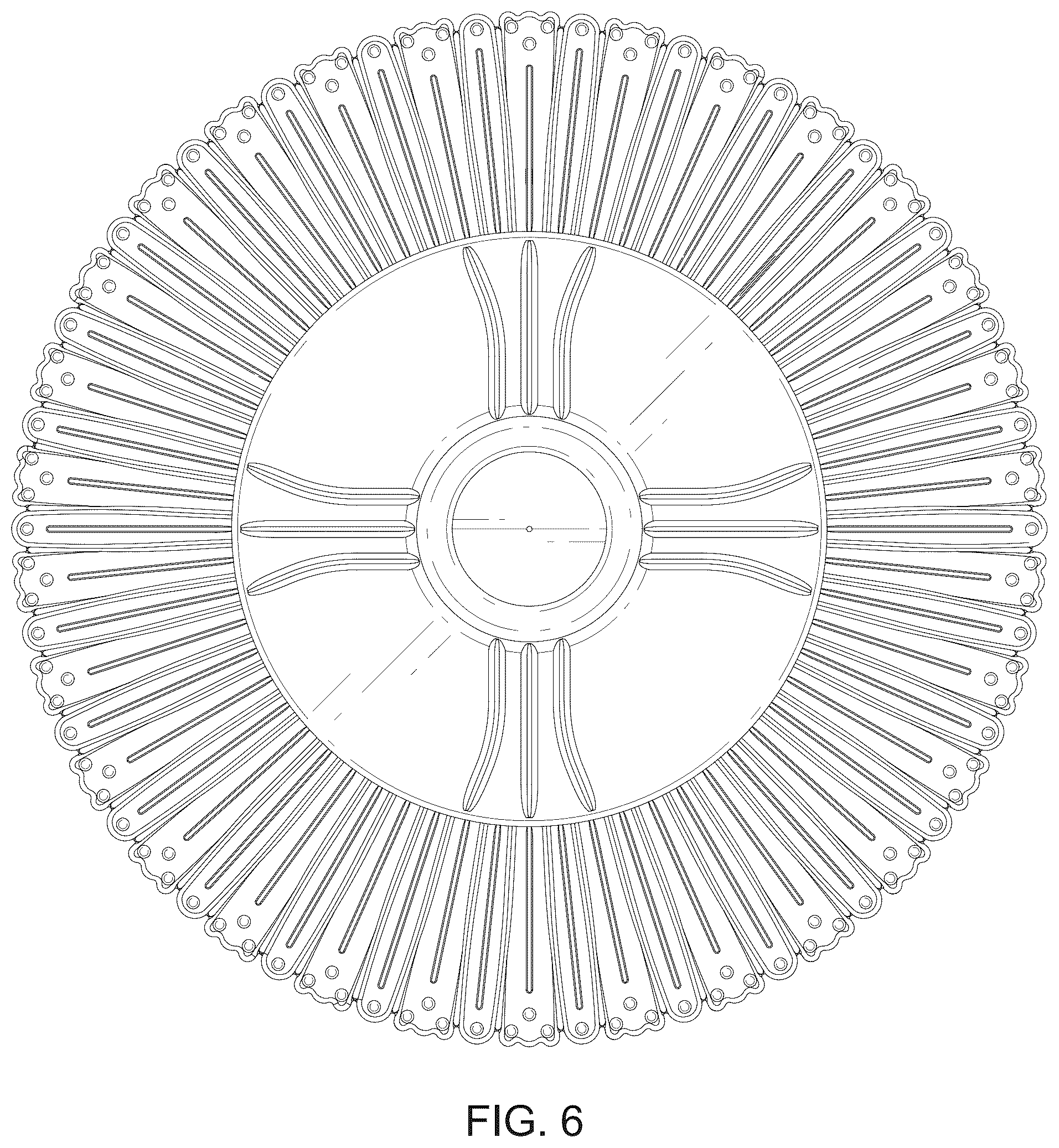 Patent USD1045245 Figure 4 – Bird feeder cover