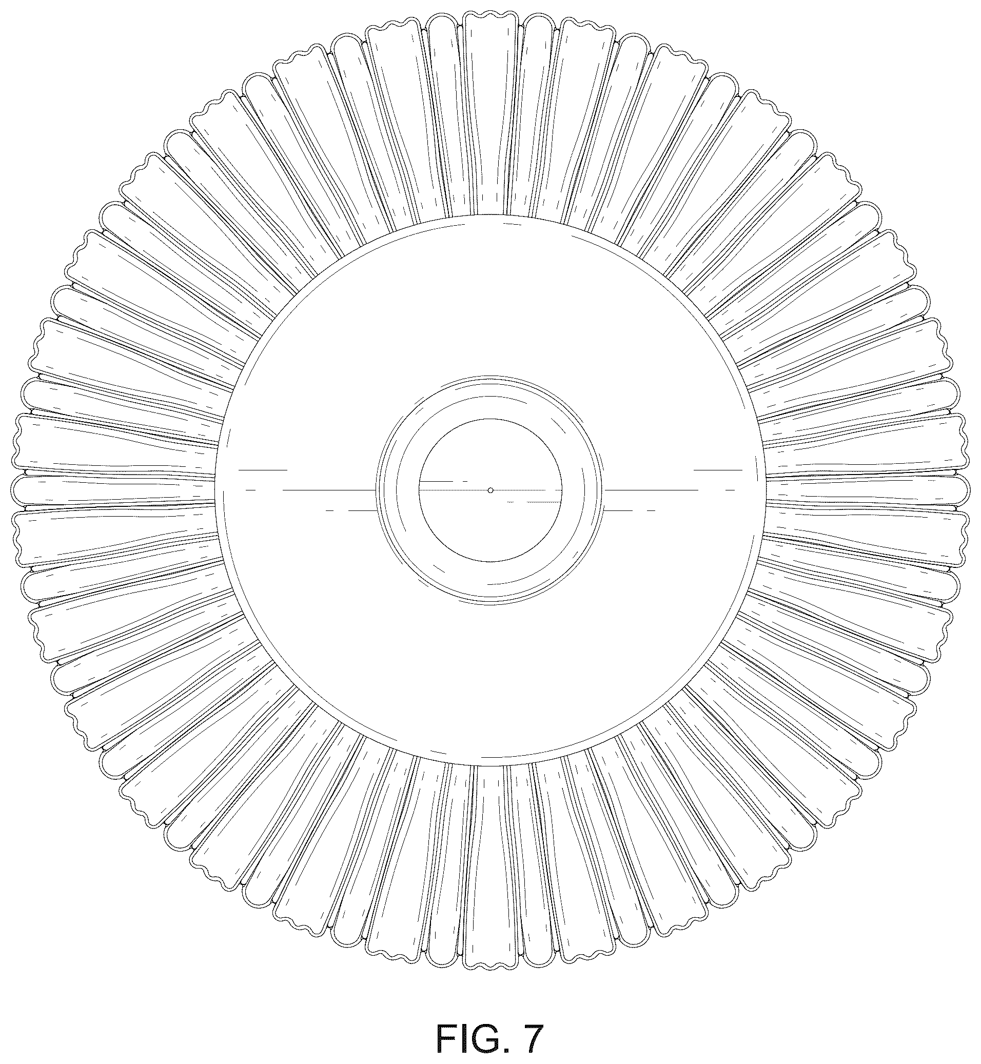 Patent USD1045245 Figure 5 – Bird feeder cover