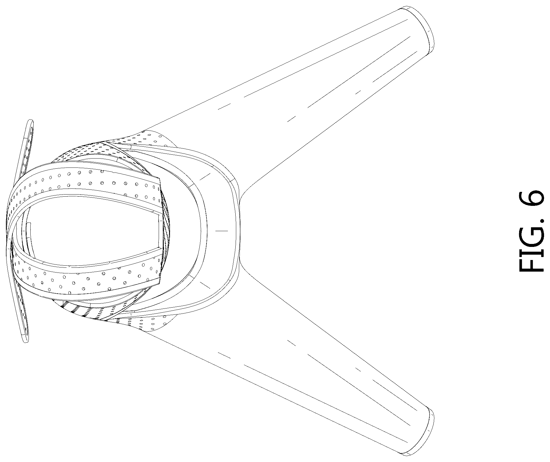 Patent USD1045248 Figure 6 – Dog recovery suit