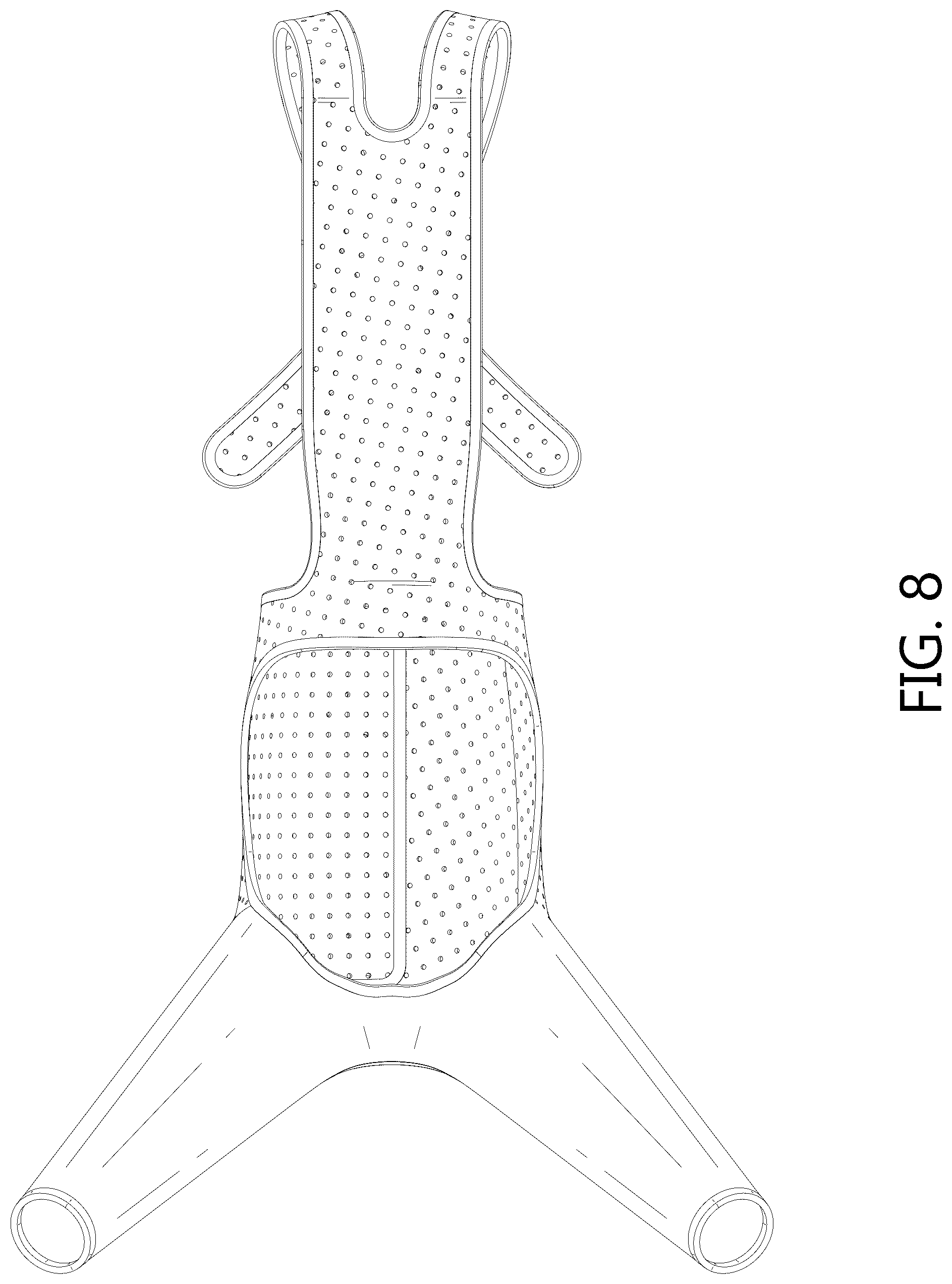 Patent USD1045248 Figure 8 – Dog recovery suit