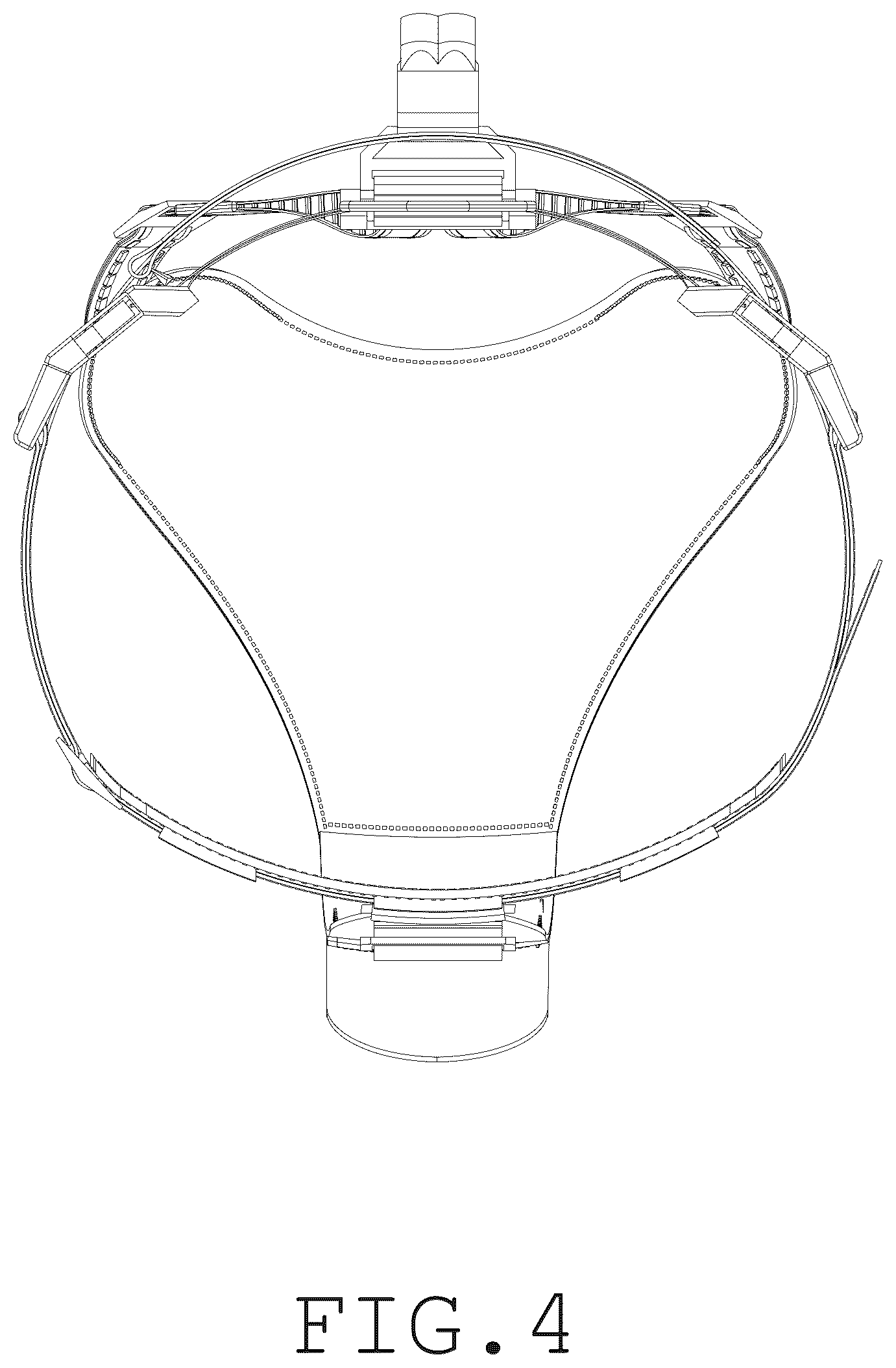 Patent USD1045250 Figure 4 – Dog harness