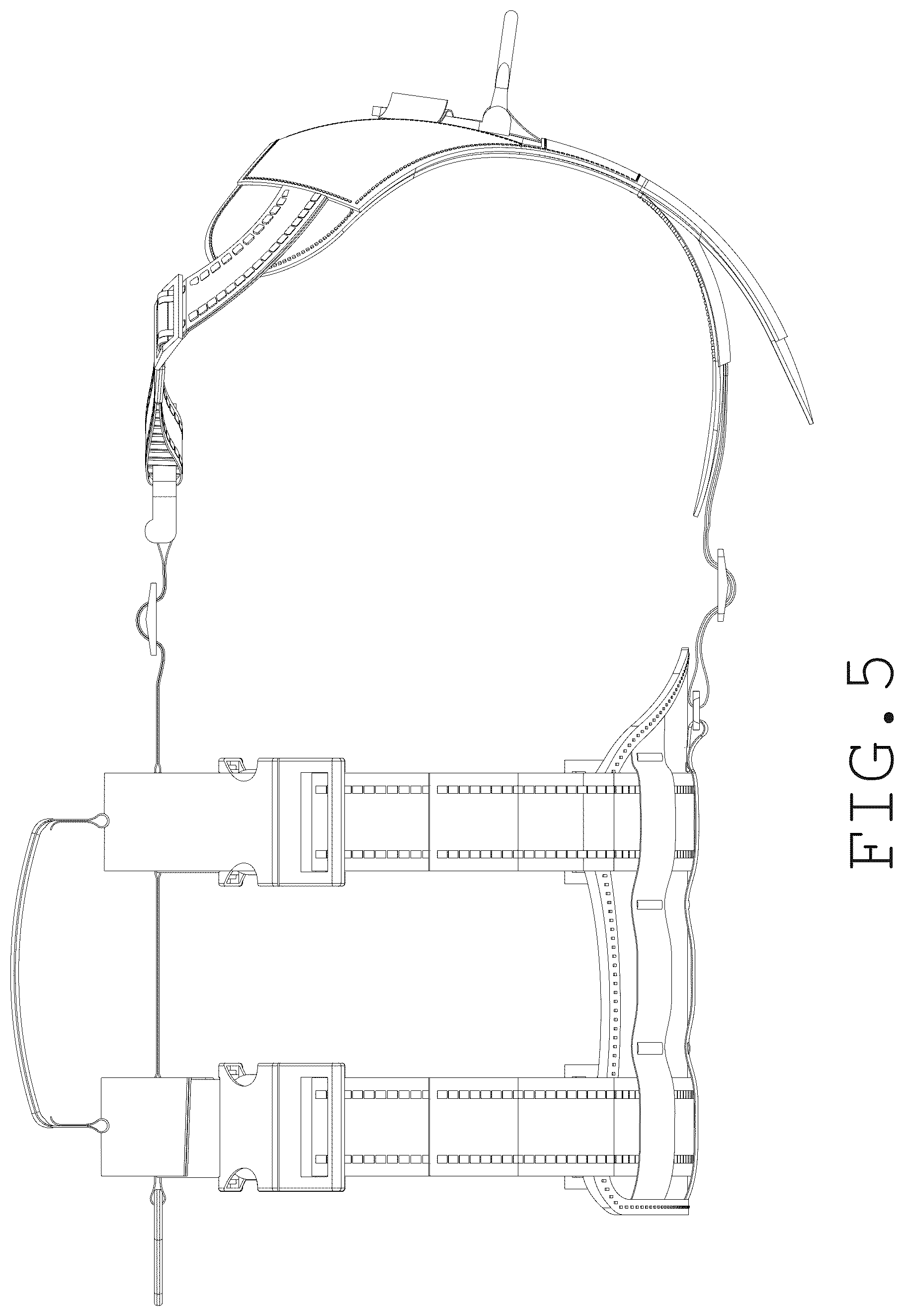 Patent USD1045250 Figure 5 – Dog harness