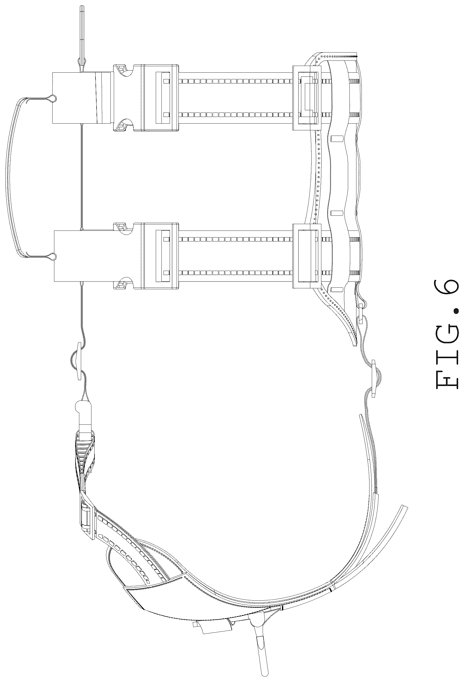 Patent USD1045250 Figure 6 – Dog harness