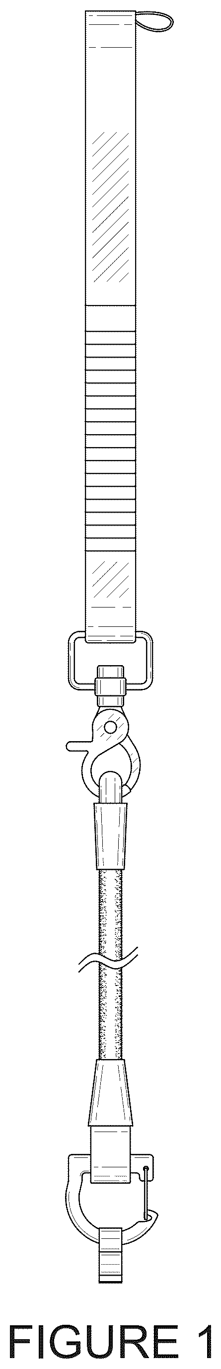 Patent USD1045251 Figure 1 – Dog leash