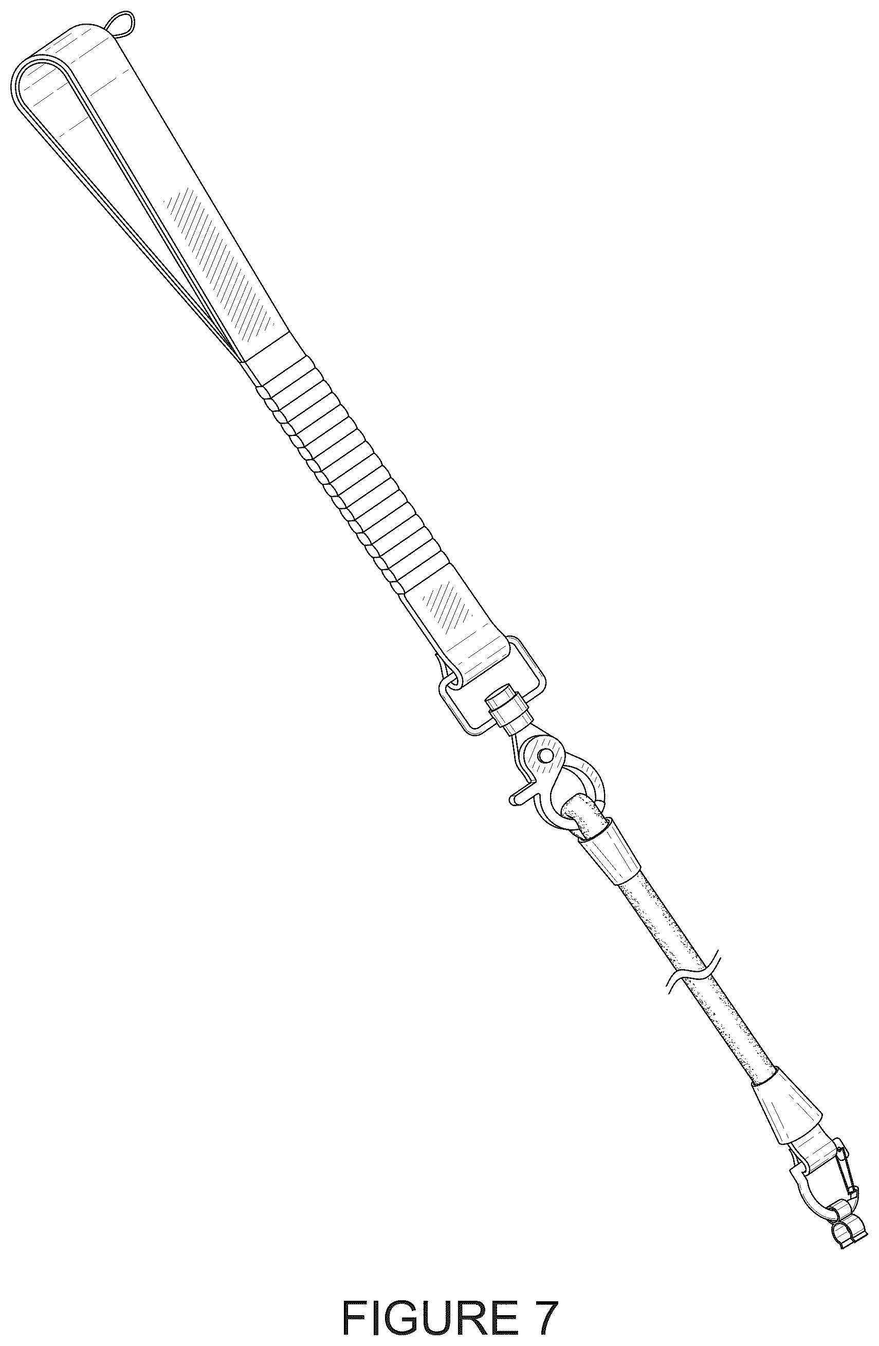 Patent USD1045251 Figure 7 – Dog leash