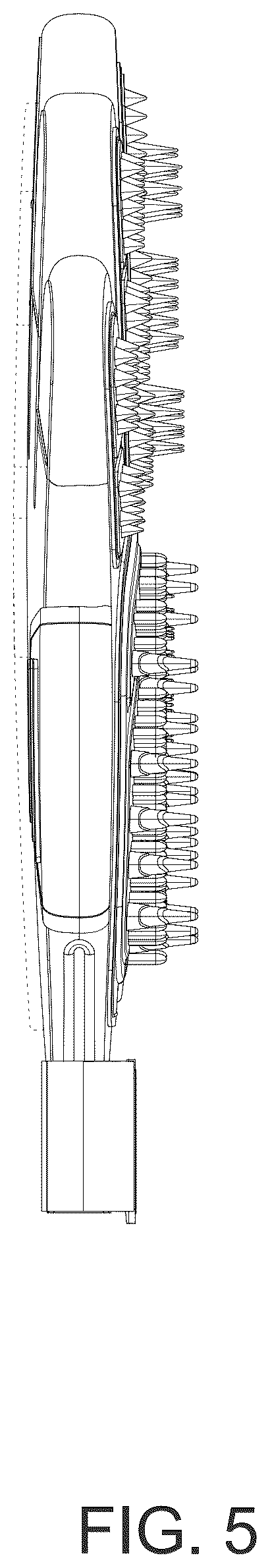 Patent USD1045253 Figure 5 – Pet grooming glove