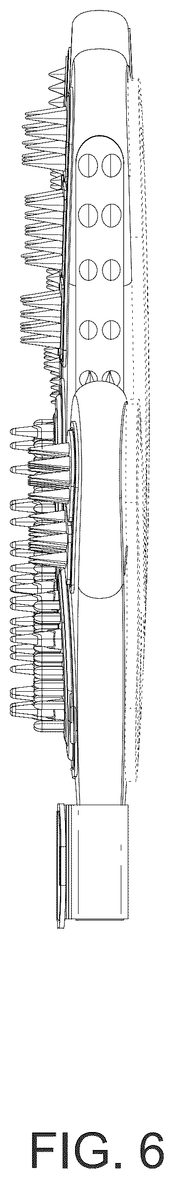 Patent USD1045253 Figure 6 – Pet grooming glove