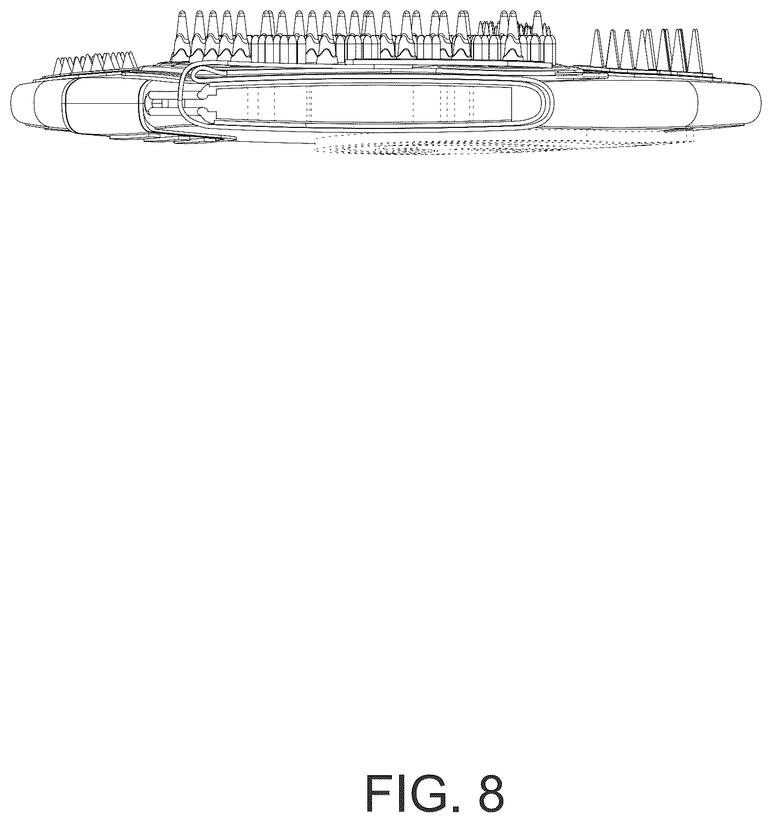 Patent USD1045253 Figure 8 – Pet grooming glove
