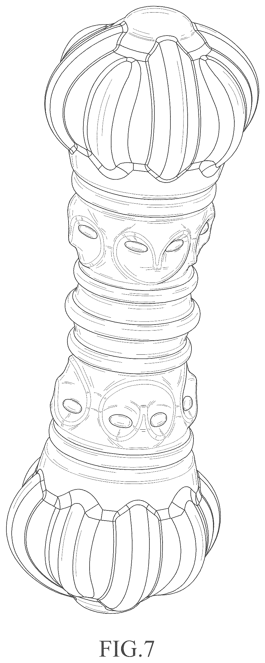 Patent USD1045255 Figure 6 – Toy for animals