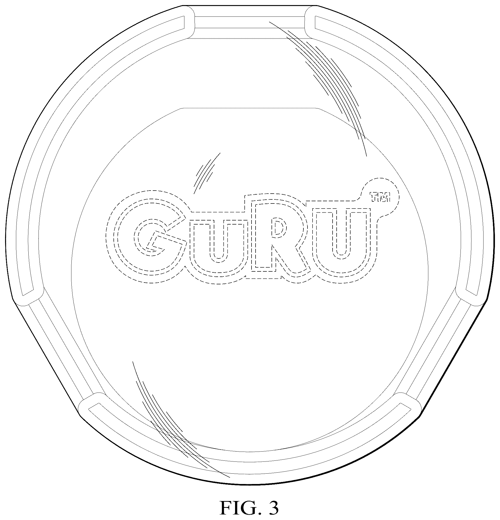 Patent USD1045256 Figure 3 – Pet toy