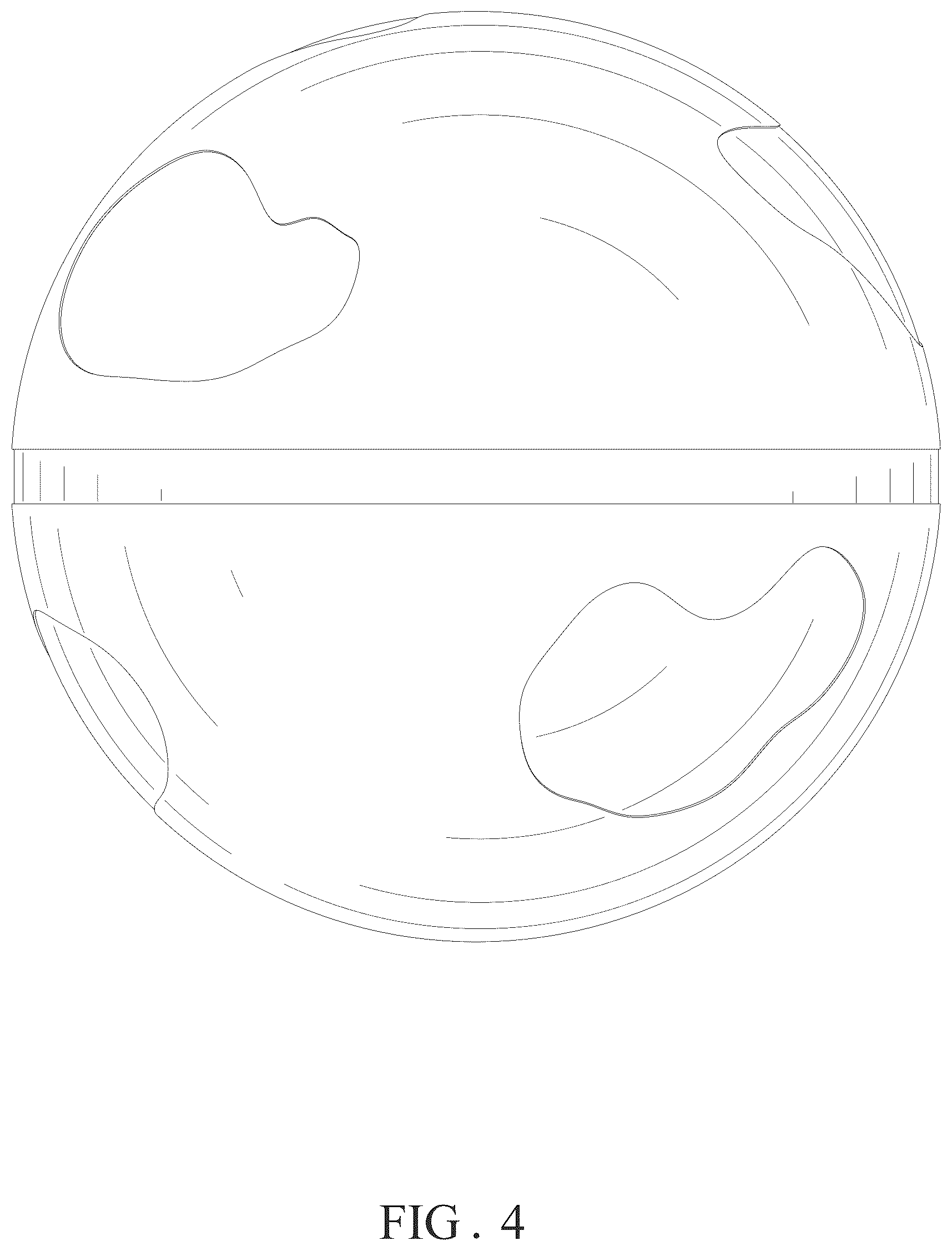 Patent USD1045257 Figure 4 – Pet ball