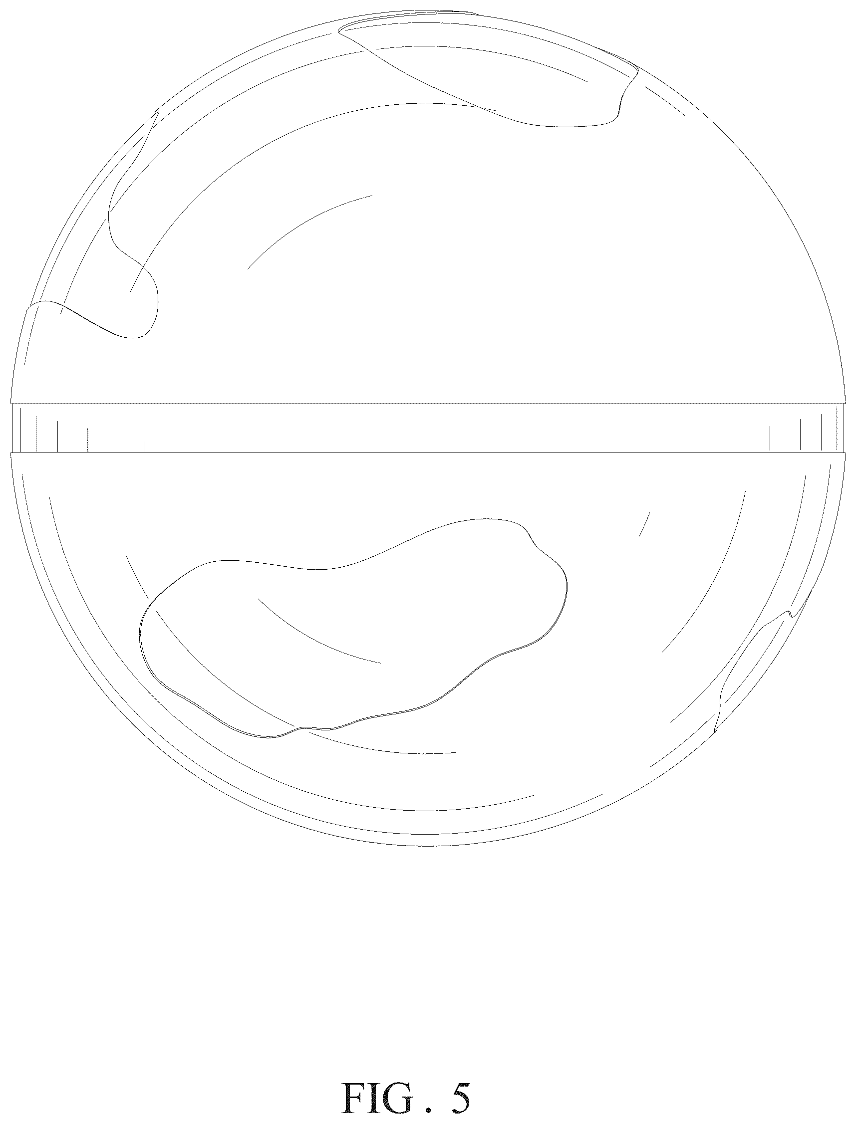Patent USD1045257 Figure 5 – Pet ball