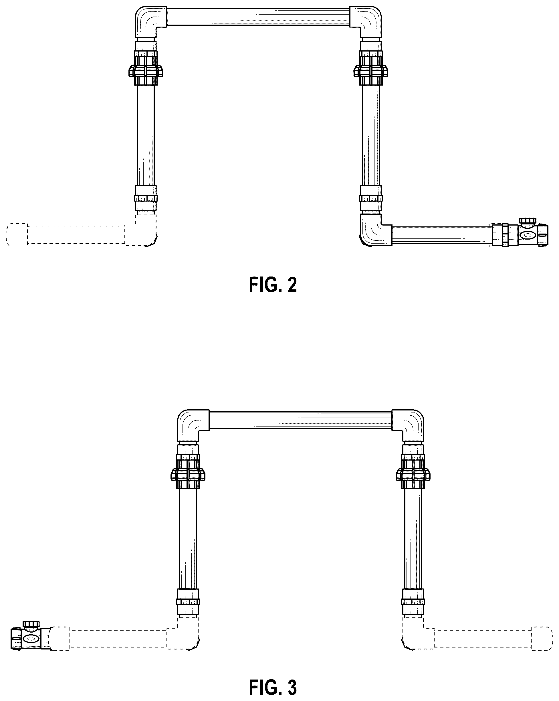 Patent USD1045260 Figure 2 – Garden hose attached washing tool
