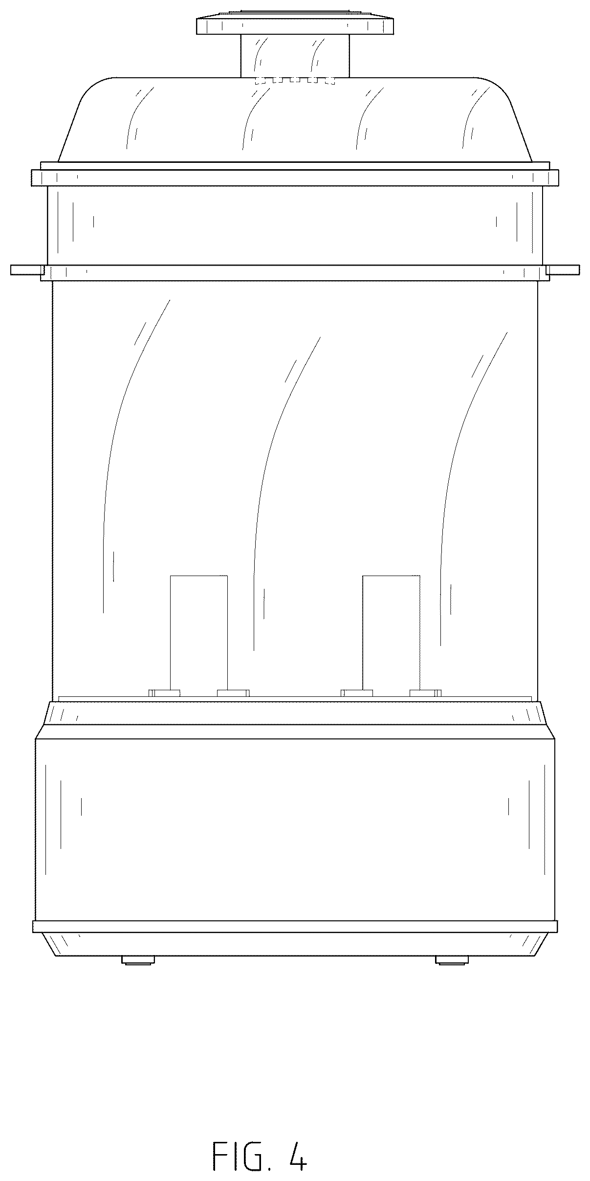 Patent USD1045261 Figure 4 – Combined bottle sterilizer and dryer