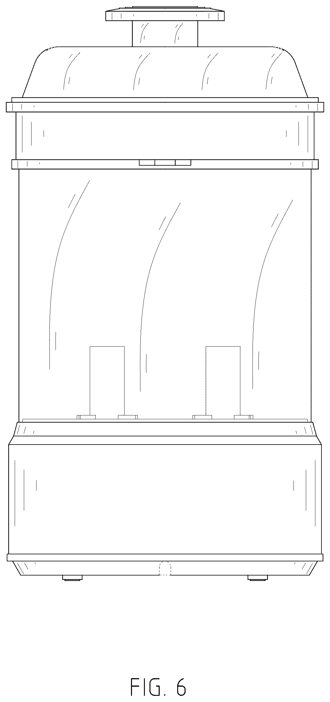 Patent USD1045261 Figure 6 – Combined bottle sterilizer and dryer