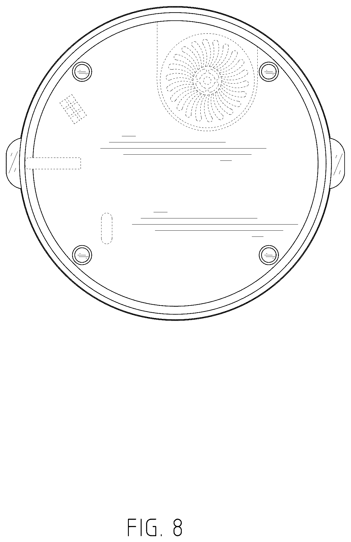 Patent USD1045261 Figure 8 – Combined bottle sterilizer and dryer