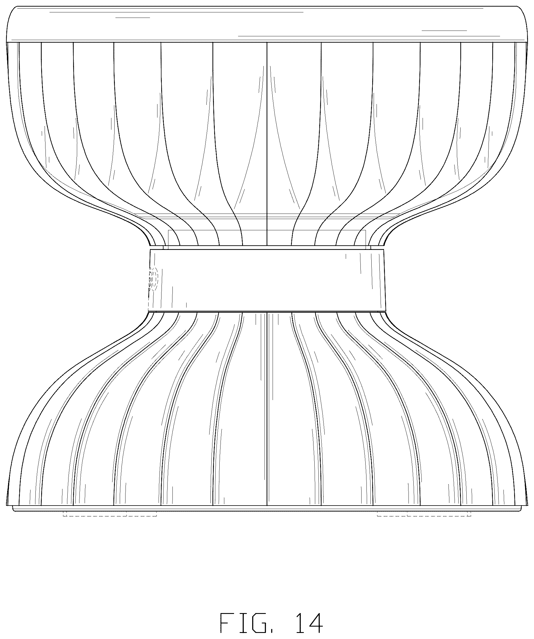 Patent USD1045263 Figure 14 – Cosmetic brush cleaning device