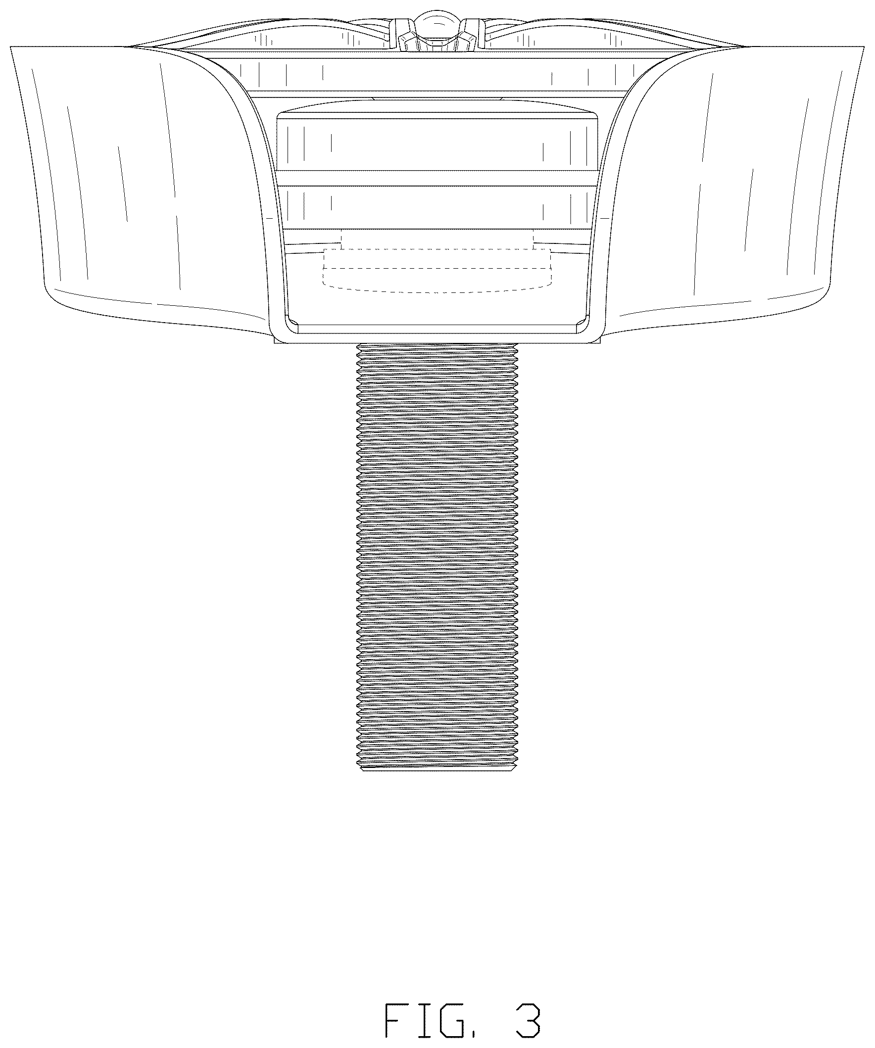 Patent USD1045265 Figure 3 – Glass rinser