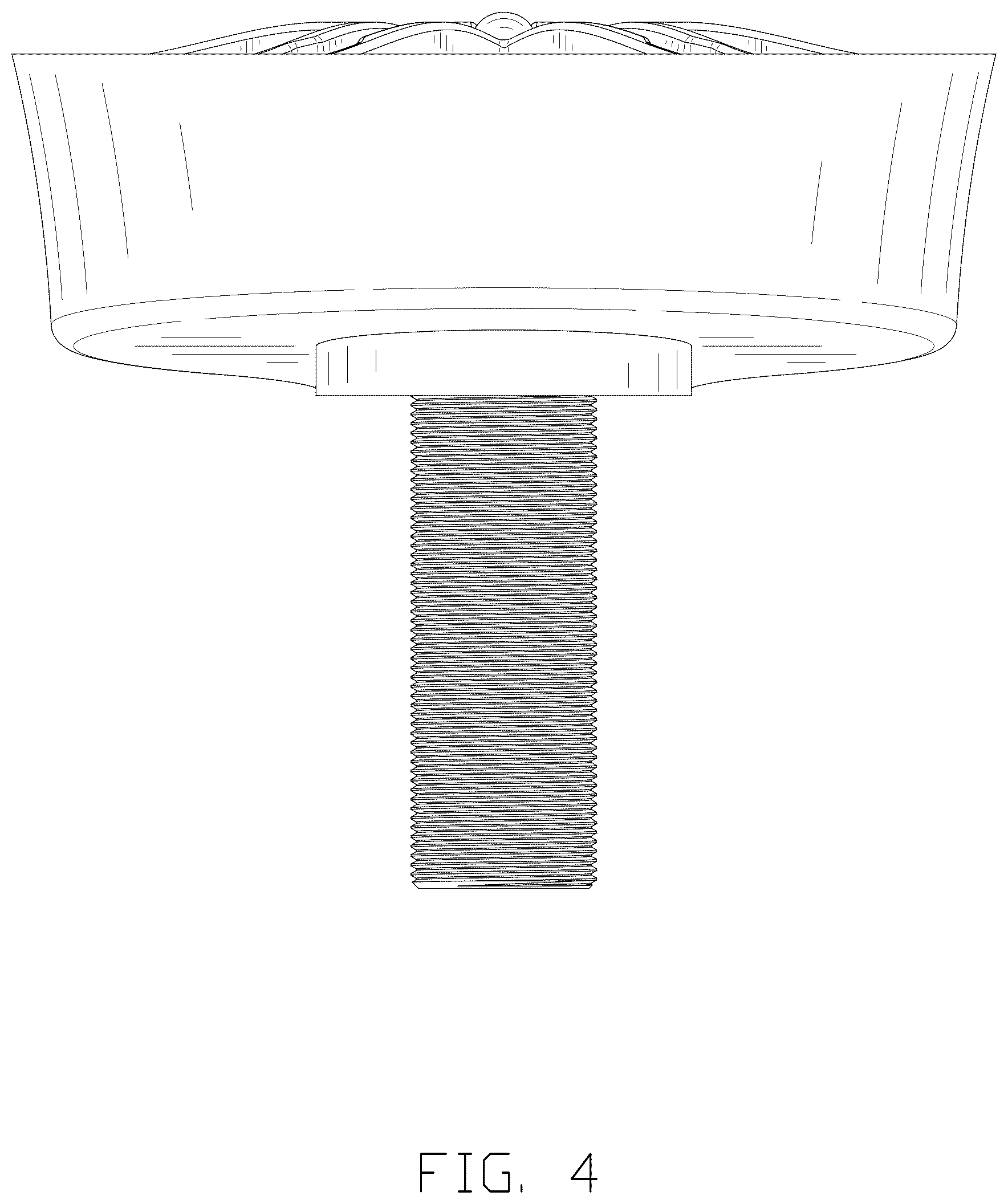 Patent USD1045265 Figure 4 – Glass rinser