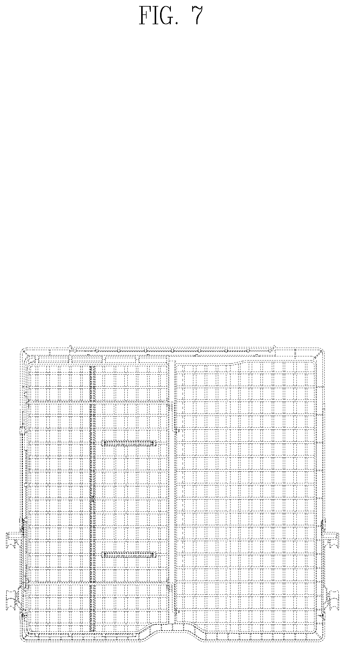 Patent USD1045269 Figure 7 – Rack for dishwasher