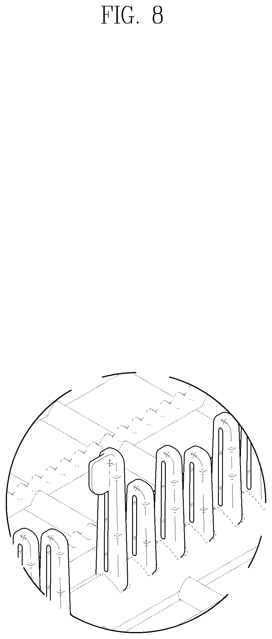 Patent USD1045269 Figure 8 – Rack for dishwasher