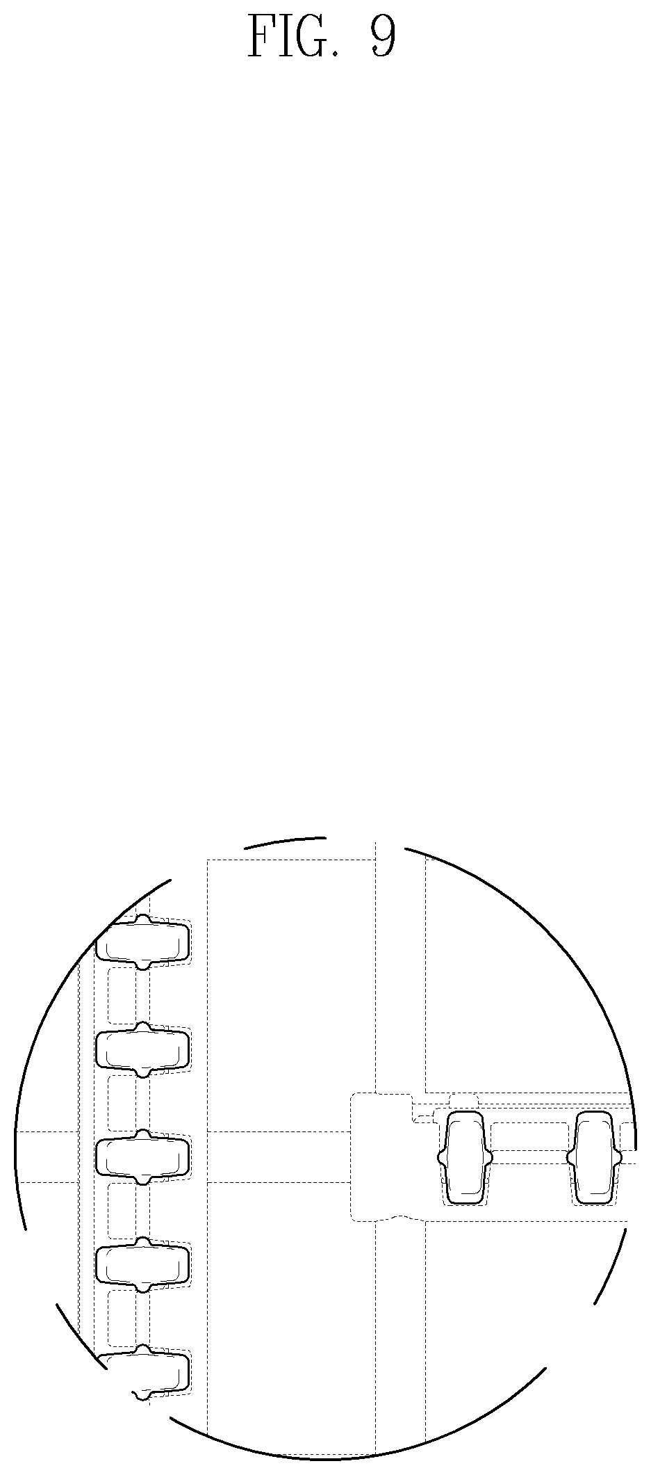 Patent USD1045269 Figure 9 – Rack for dishwasher