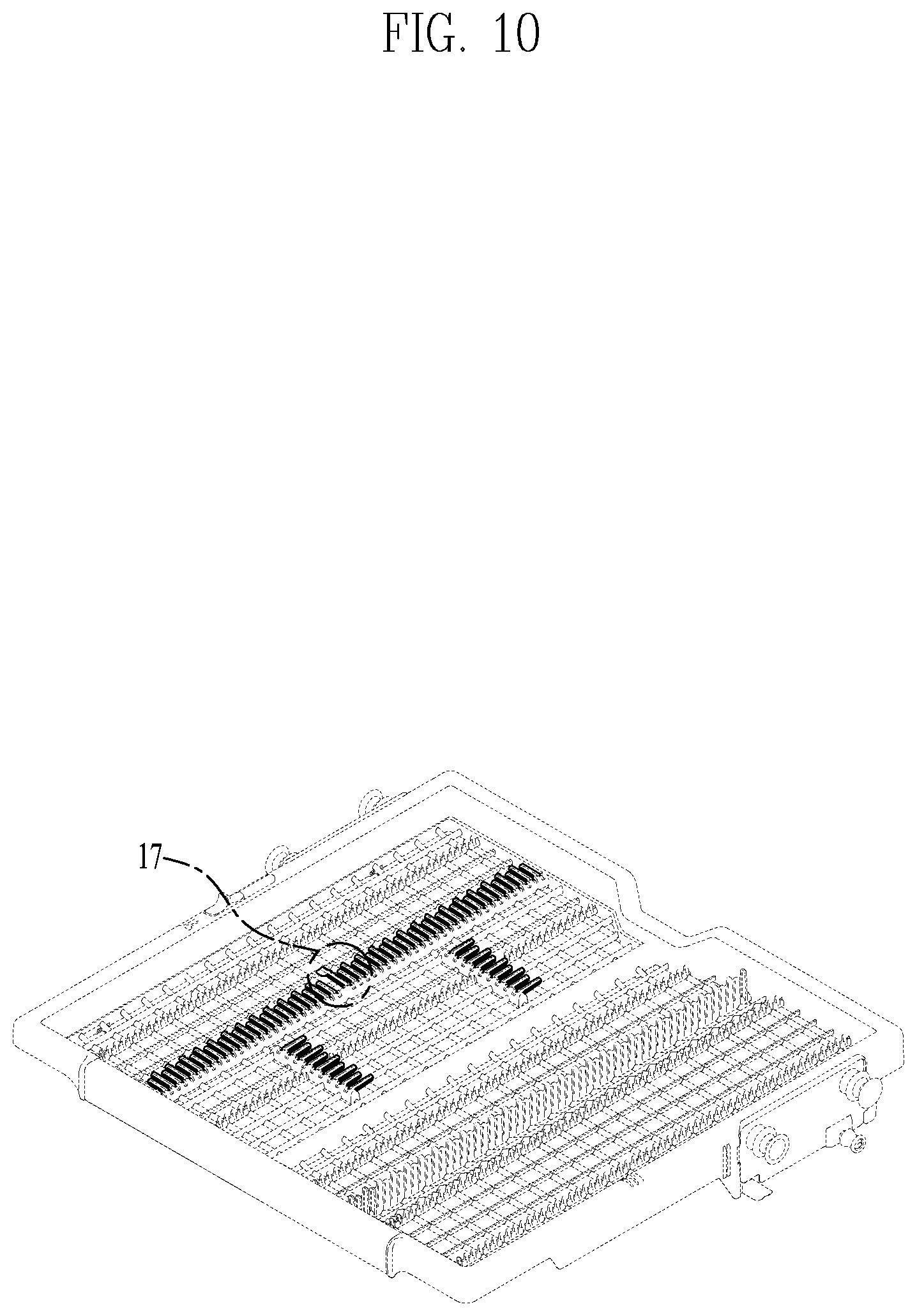 Patent USD1045269 Figure 10 – Rack for dishwasher