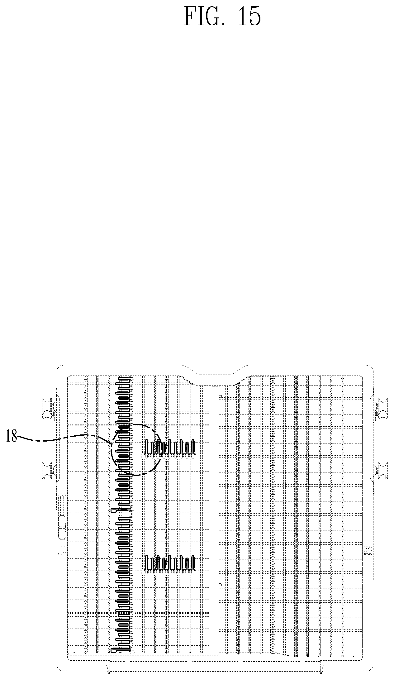 Patent USD1045269 Figure 15 – Rack for dishwasher