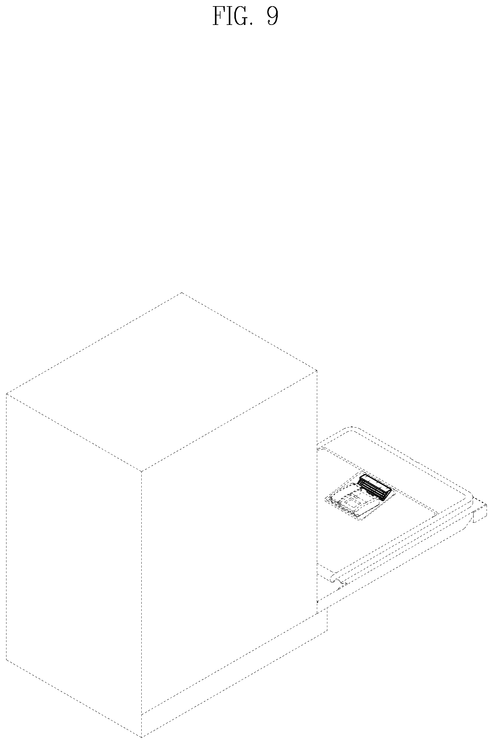 Patent USD1045270 Figure 9 – Door for dishwasher