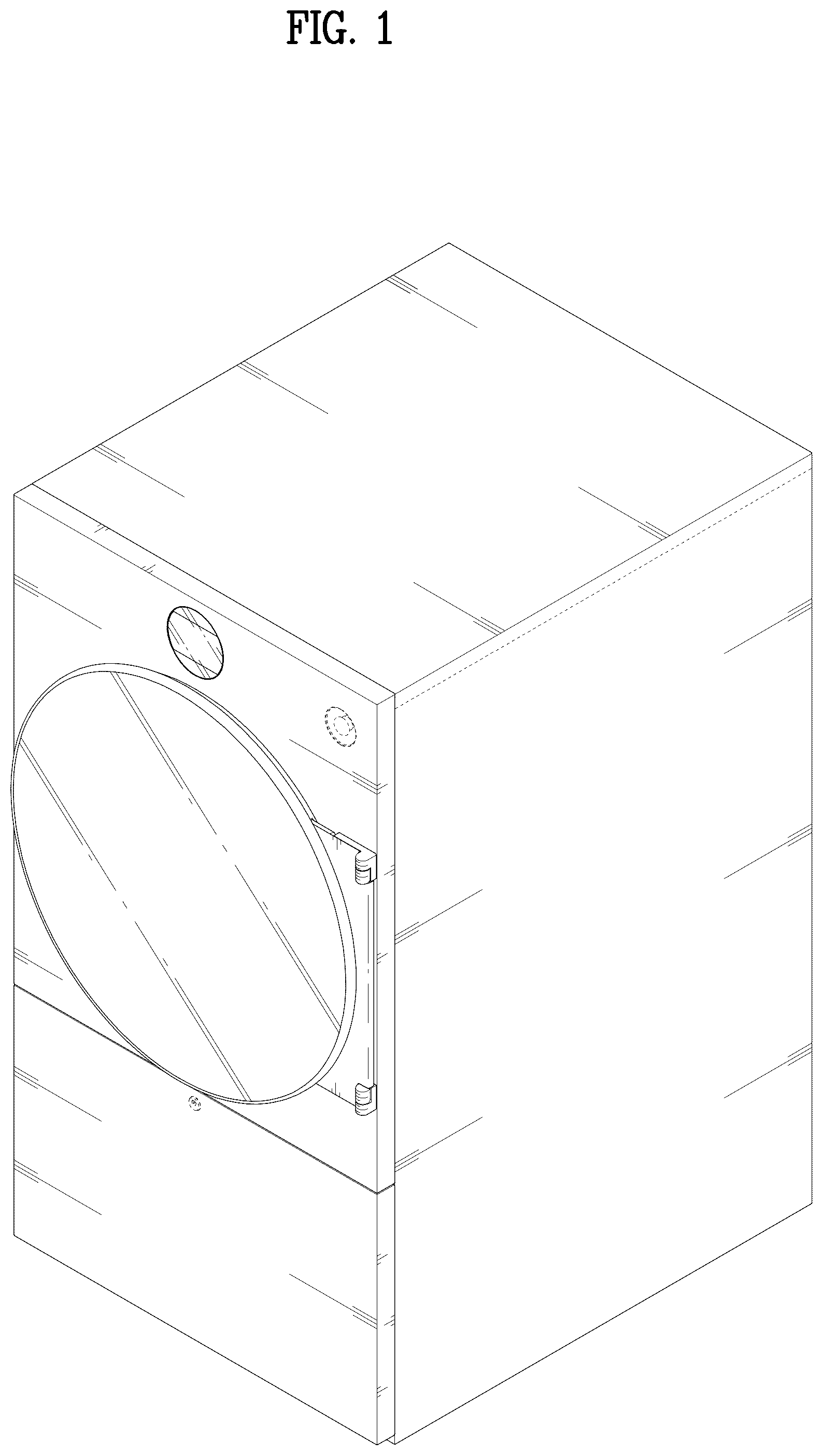 Patent USD1045272 Figure 1 – Electric drying machine for laundry purpose