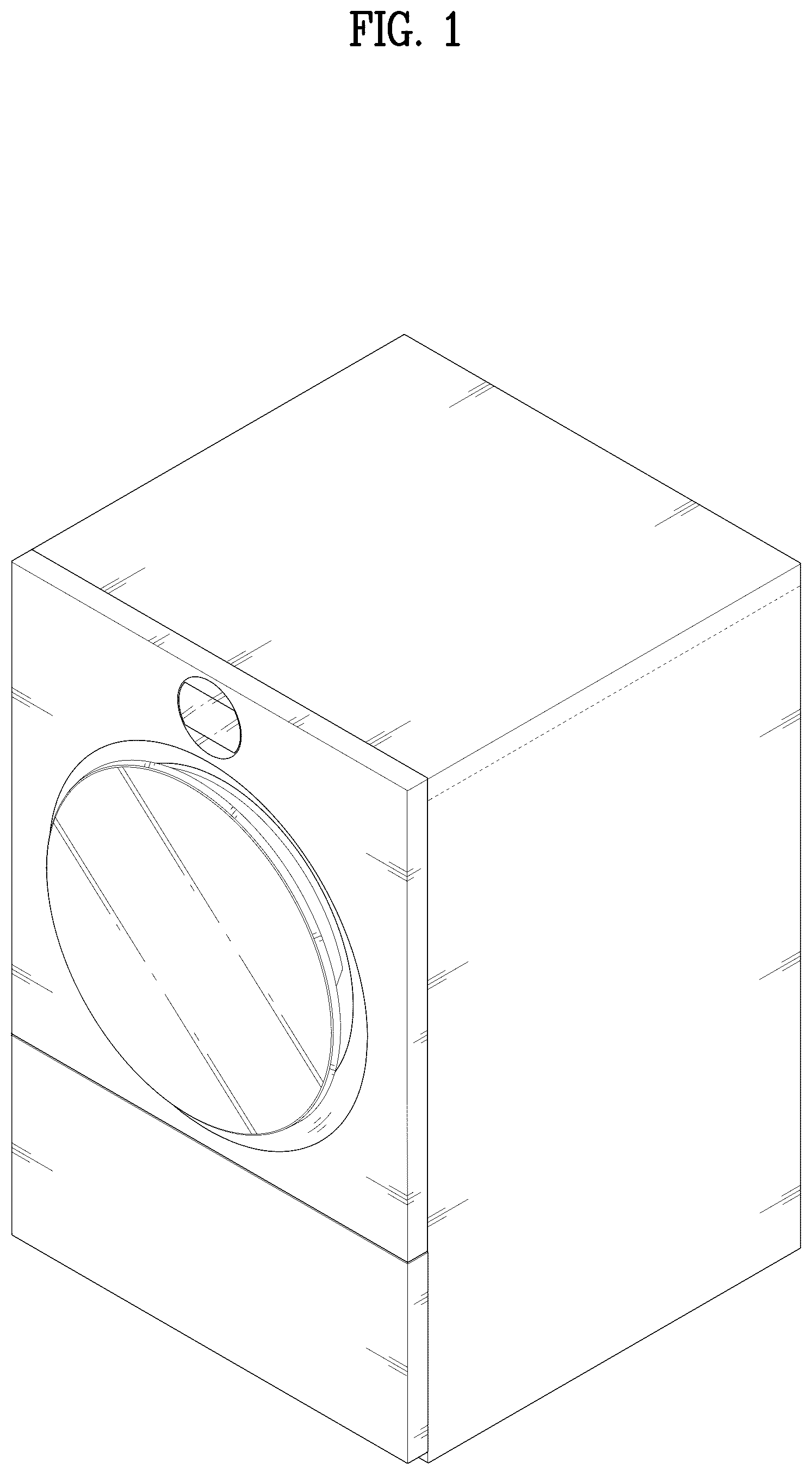Patent USD1045273 Figure 1 – Electric washing machine