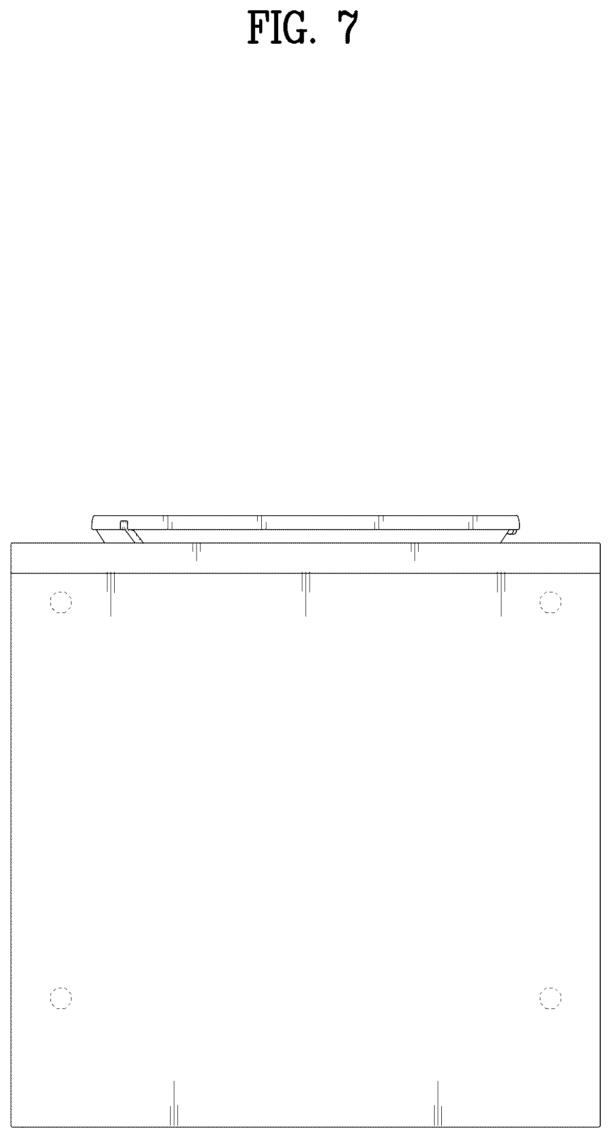 Patent USD1045273 Figure 7 – Electric washing machine