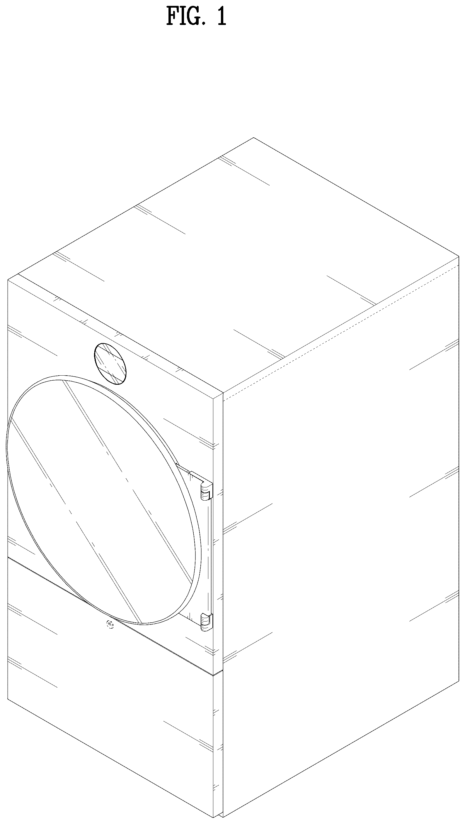 Patent USD1045274 Figure 1 – Electric drying machine for laundry purpose