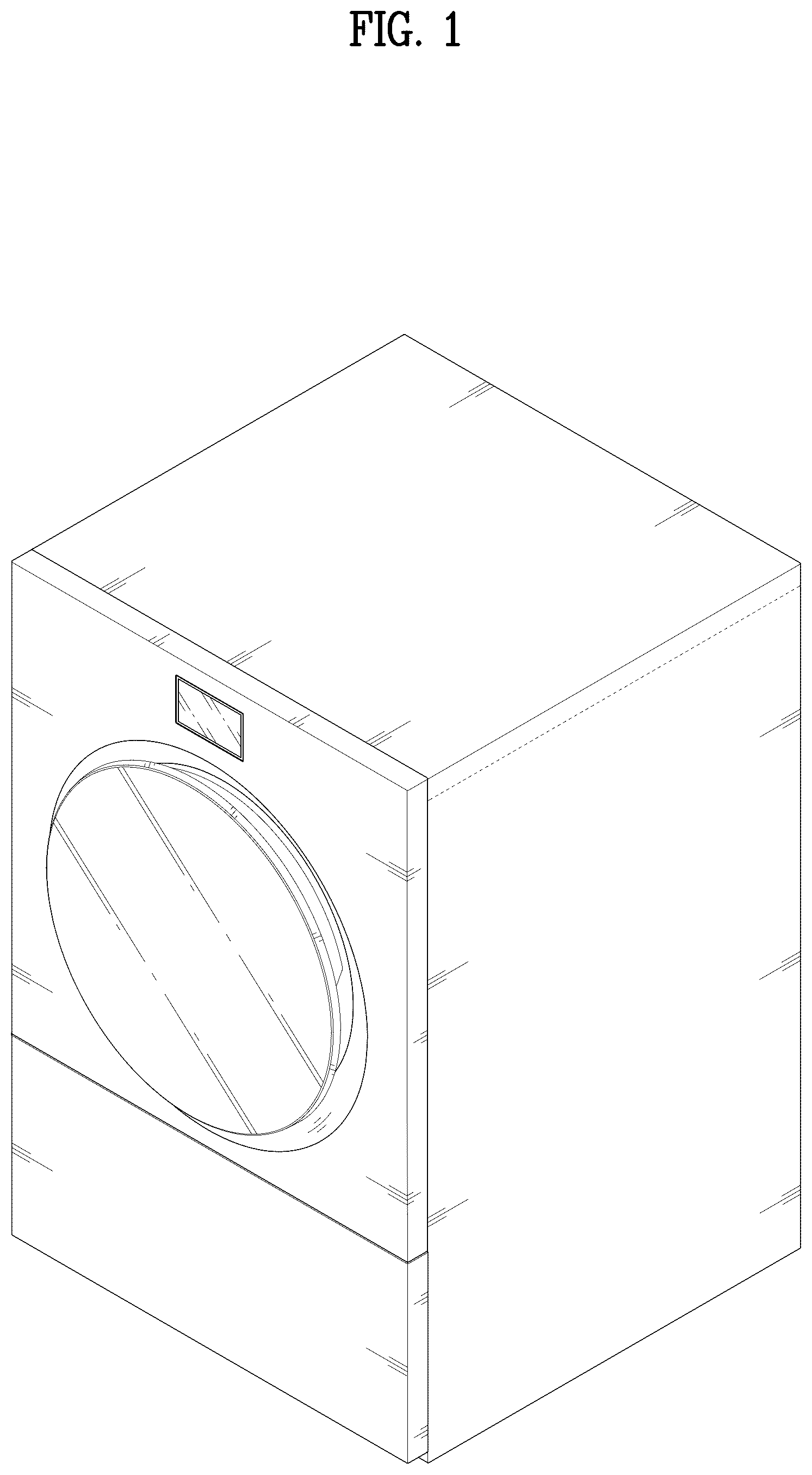 Patent USD1045275 Figure 1 – Electric washing machine