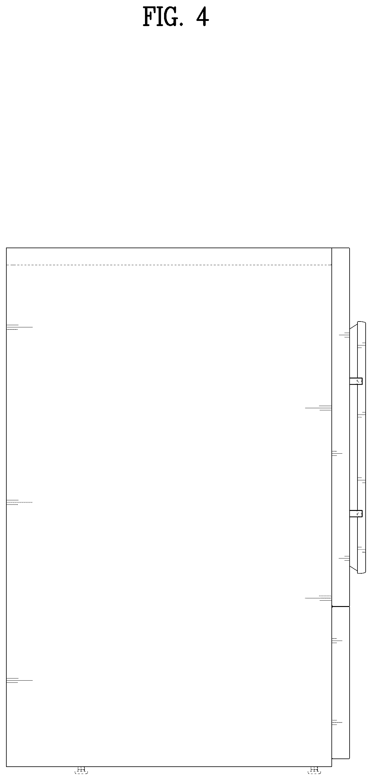 Patent USD1045275 Figure 4 – Electric washing machine