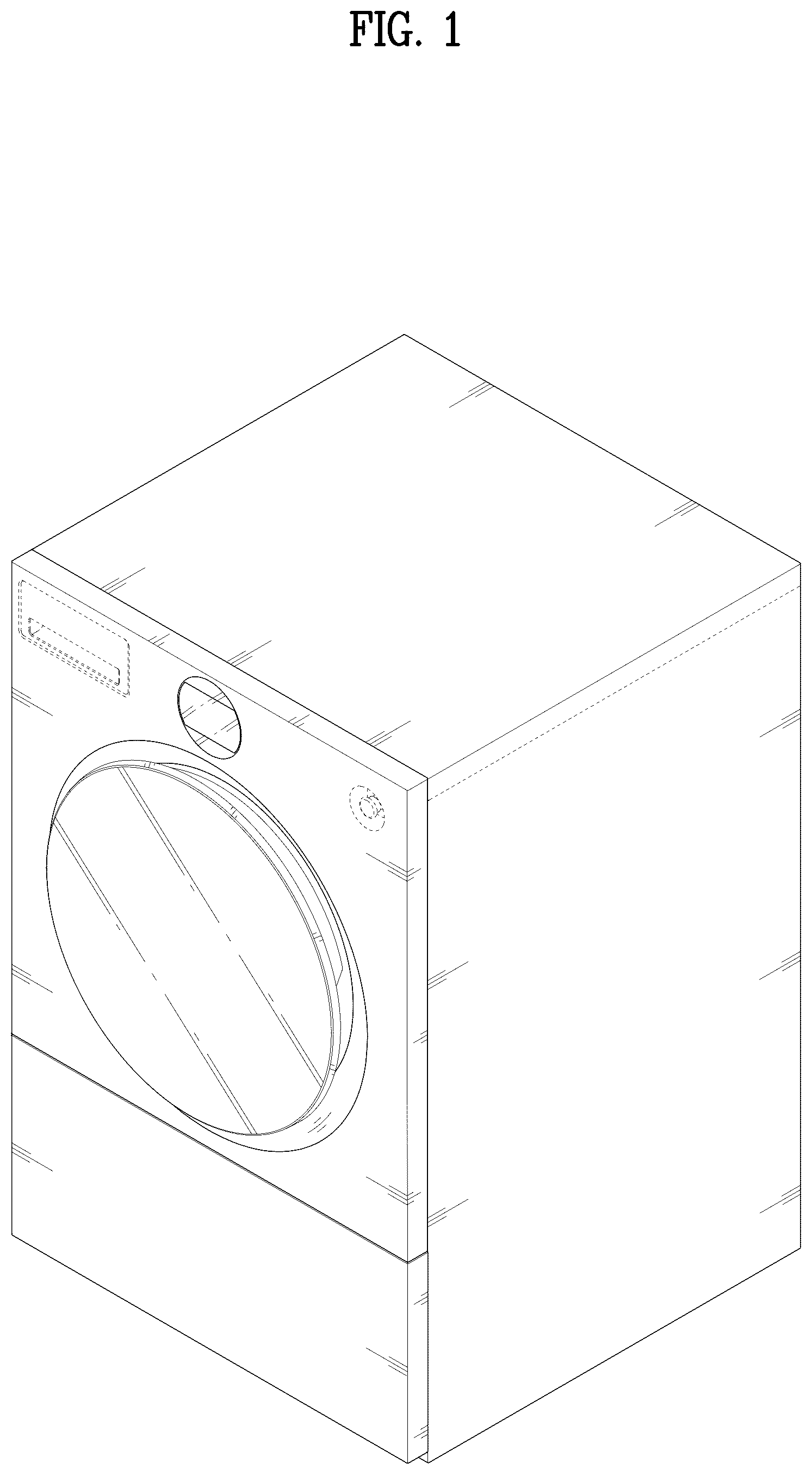 Patent USD1045276 Figure 1 – Electric washing machine