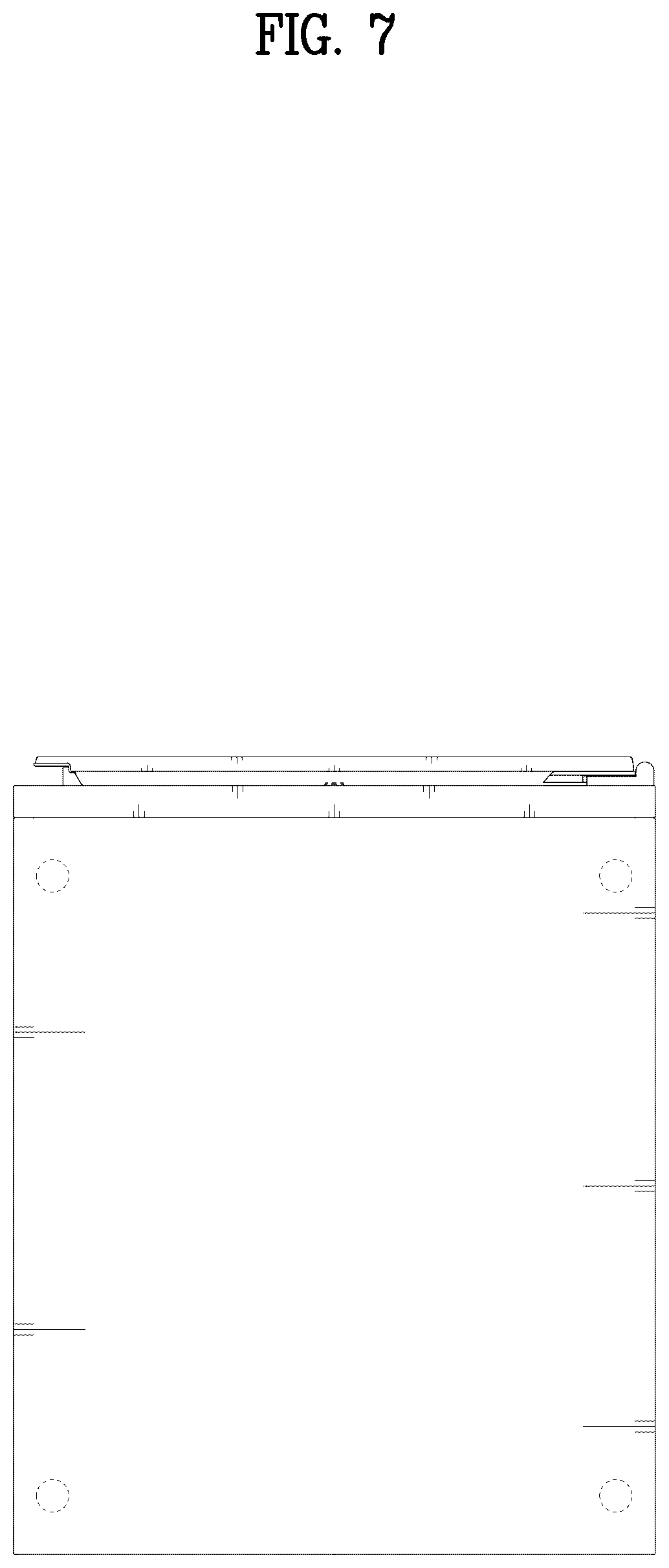 Patent USD1045278 Figure 7 – Electric drying machine for laundry purpose