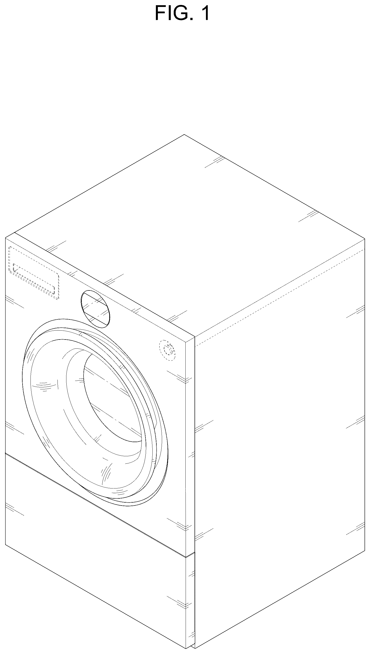 Patent USD1045279 Figure 1 – Electric washing machine