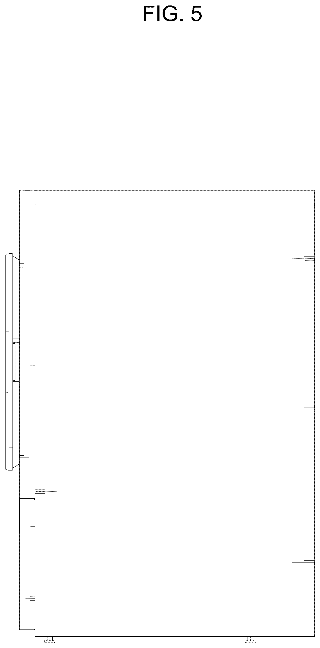 Patent USD1045279 Figure 5 – Electric washing machine