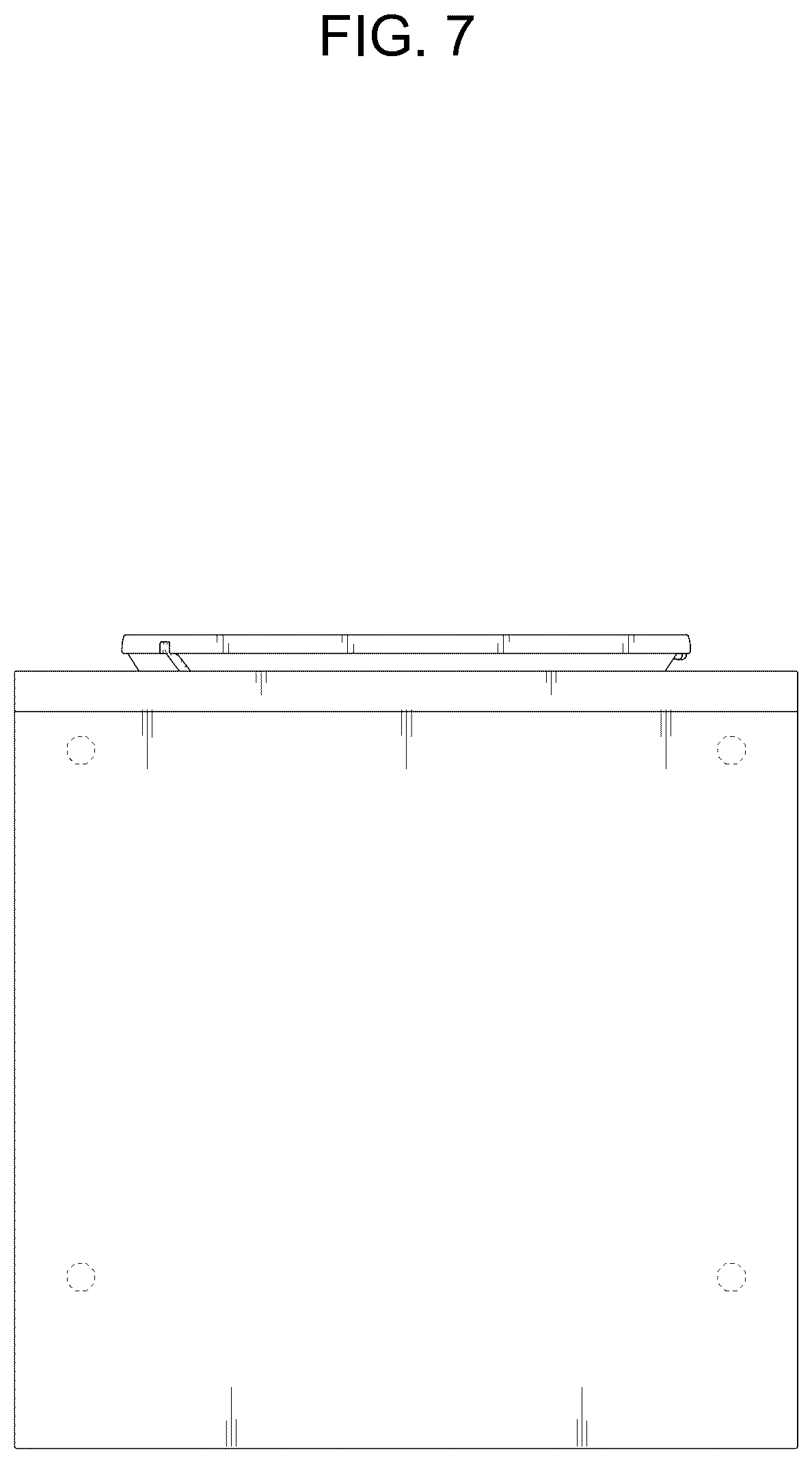 Patent USD1045279 Figure 7 – Electric washing machine