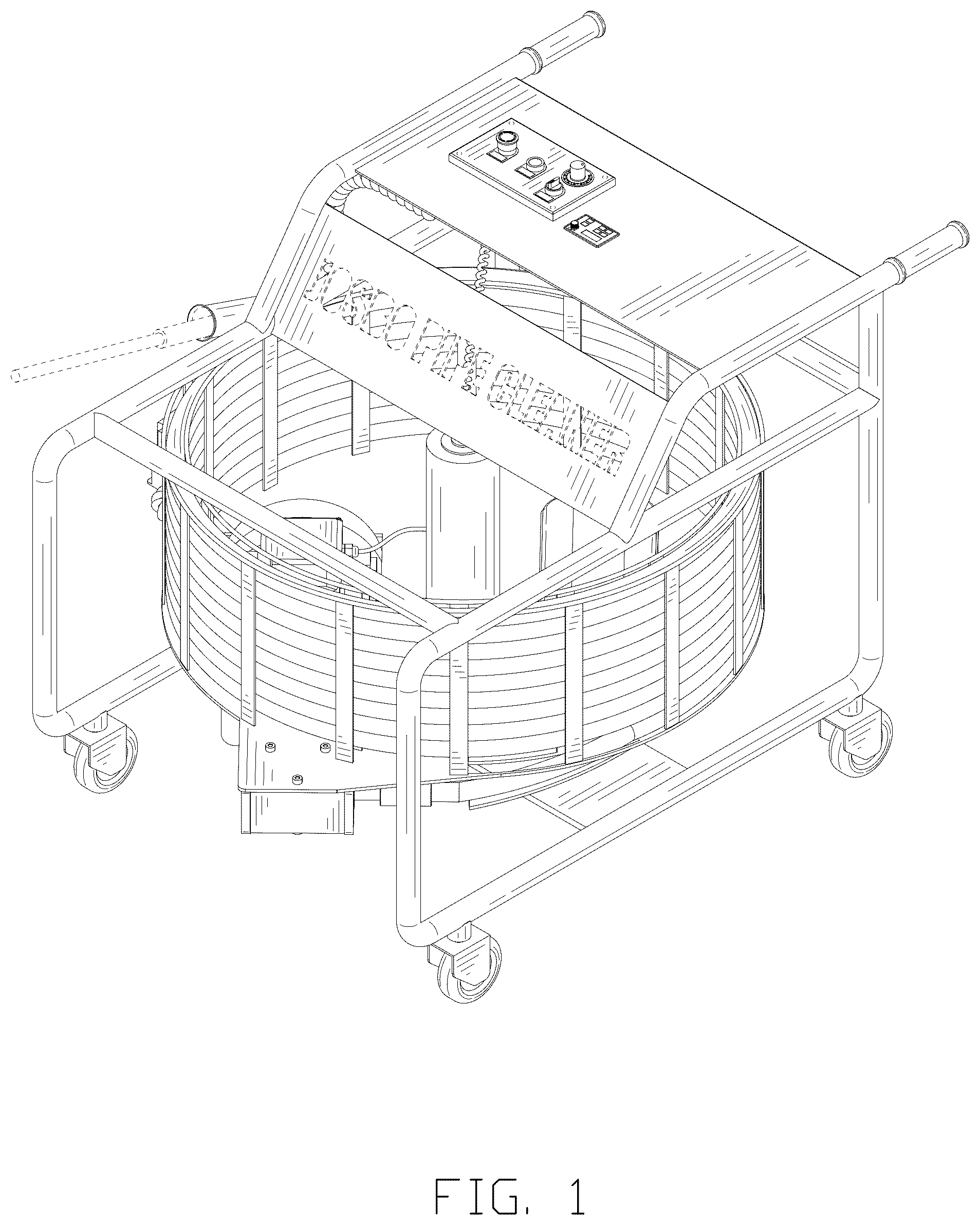 Patent USD1045282 Figure 1 – Pipe cleaner