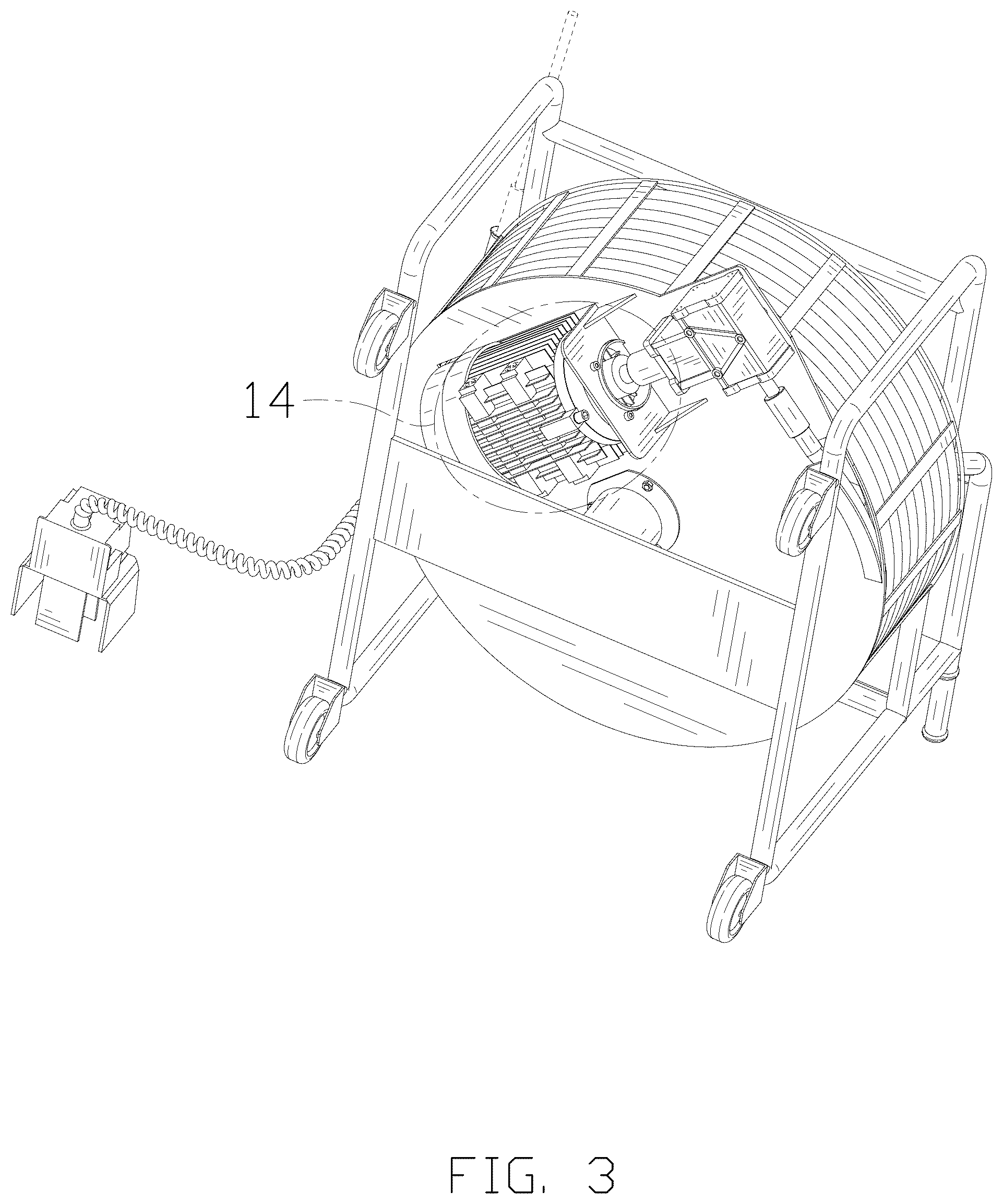 Patent USD1045282 Figure 3 – Pipe cleaner