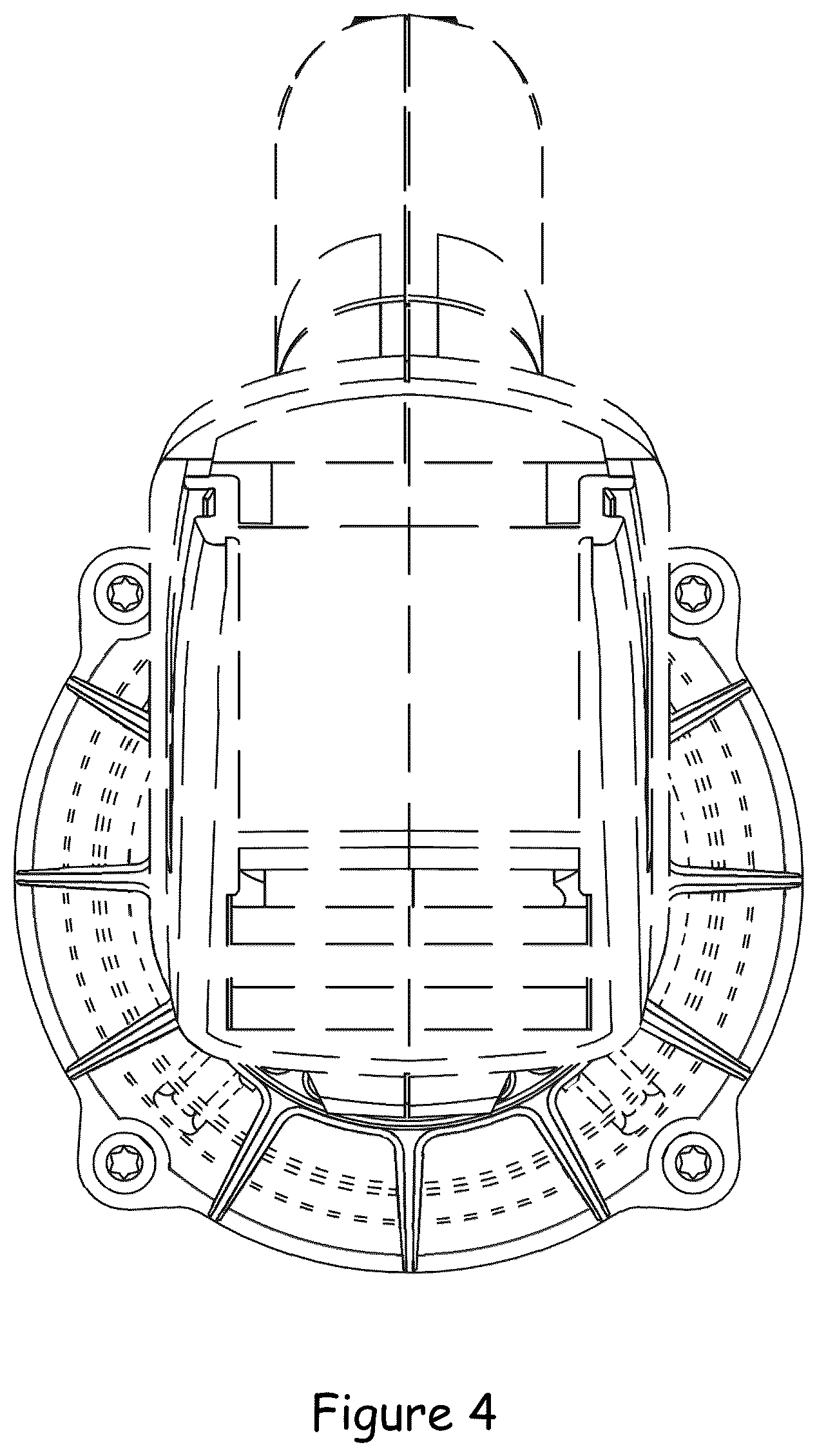 Patent USD1045284 Figure 4 – Blower