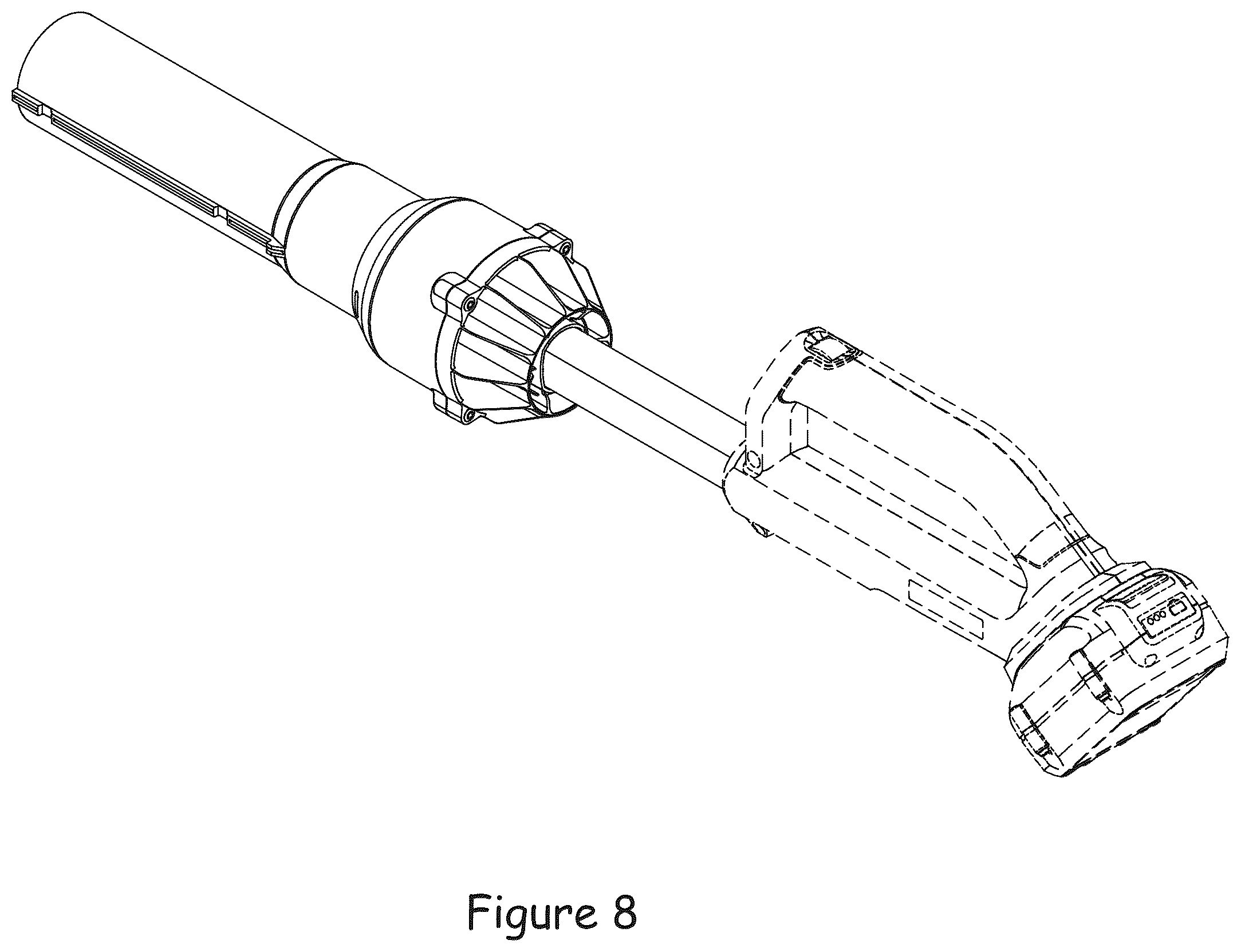 Patent USD1045284 Figure 8 – Blower