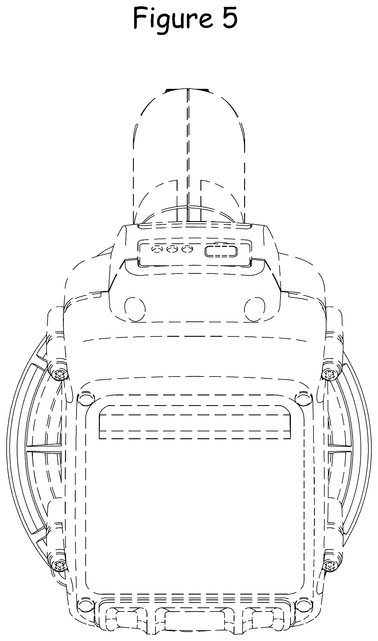 Patent USD1045285 Figure 5 – Blower