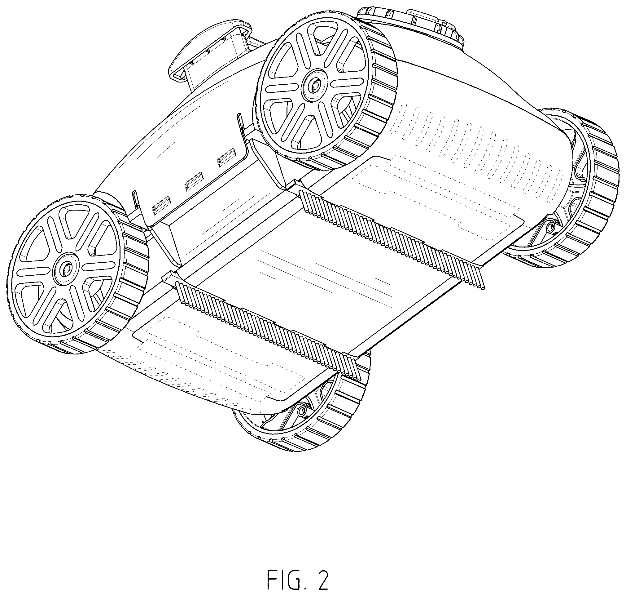 Patent USD1045286 Figure 2 – Pool cleaner