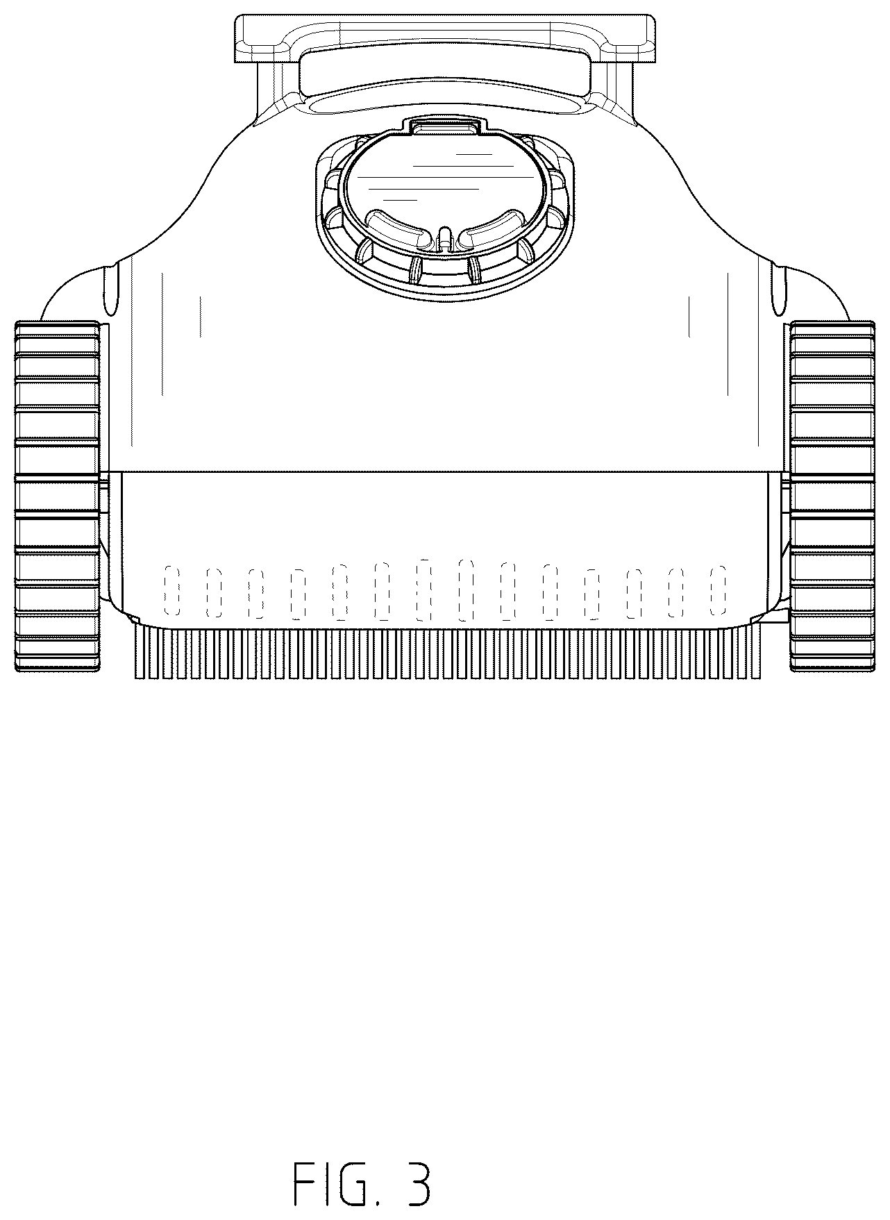 Patent USD1045286 Figure 3 – Pool cleaner