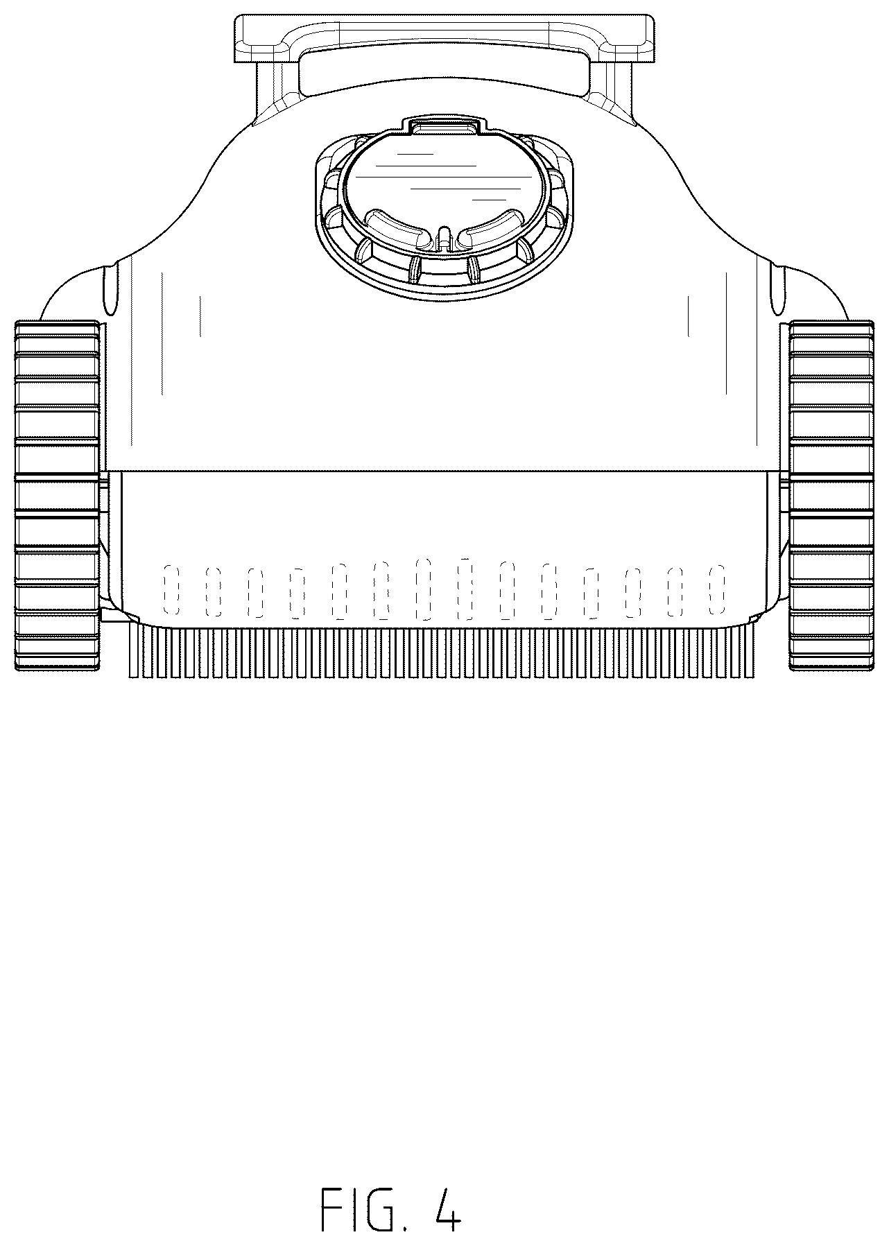 Patent USD1045286 Figure 4 – Pool cleaner